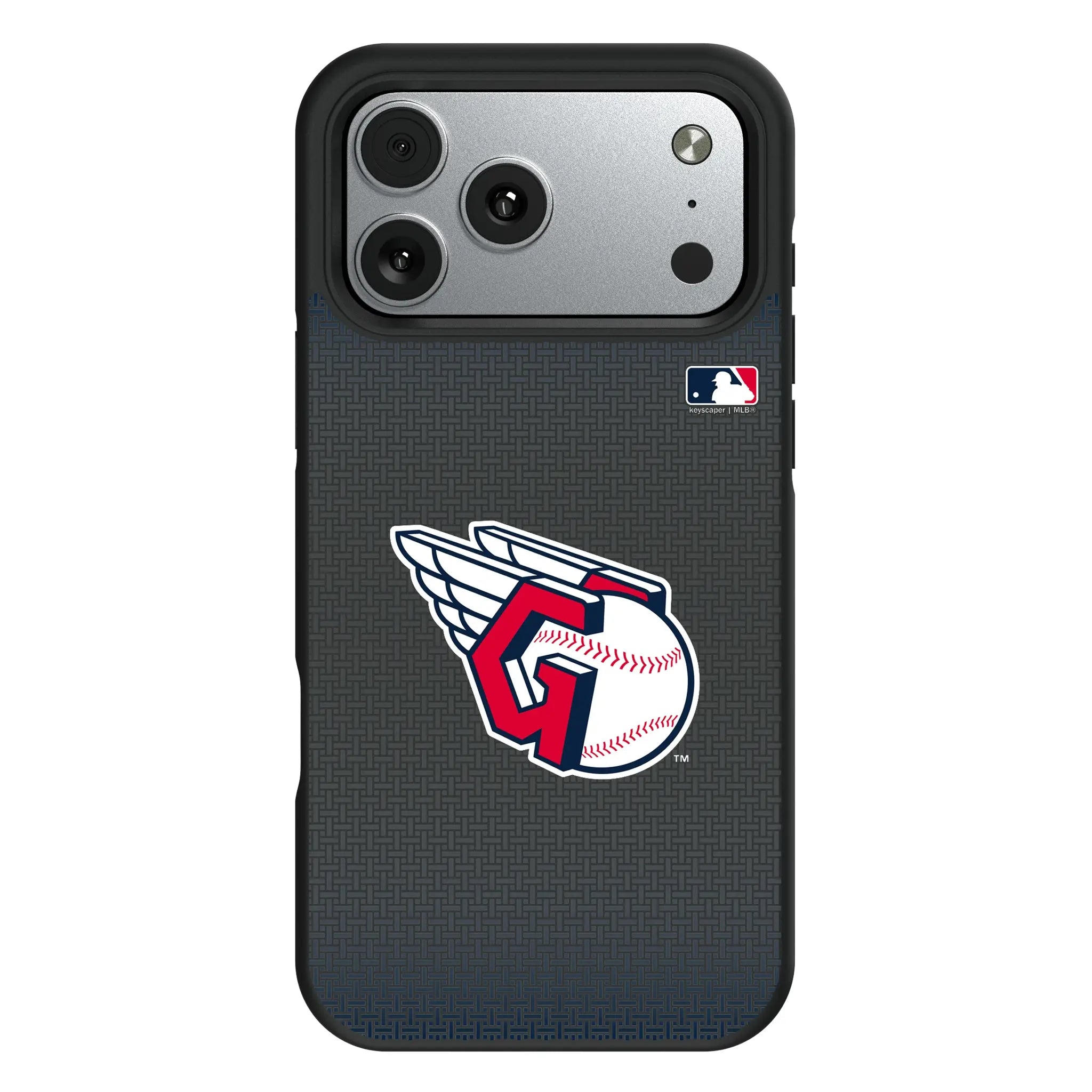 Cleveland Guardians Linen iPhone Bump Phone Case for Apple iPhone#Device_iPhone 17 Pro Max