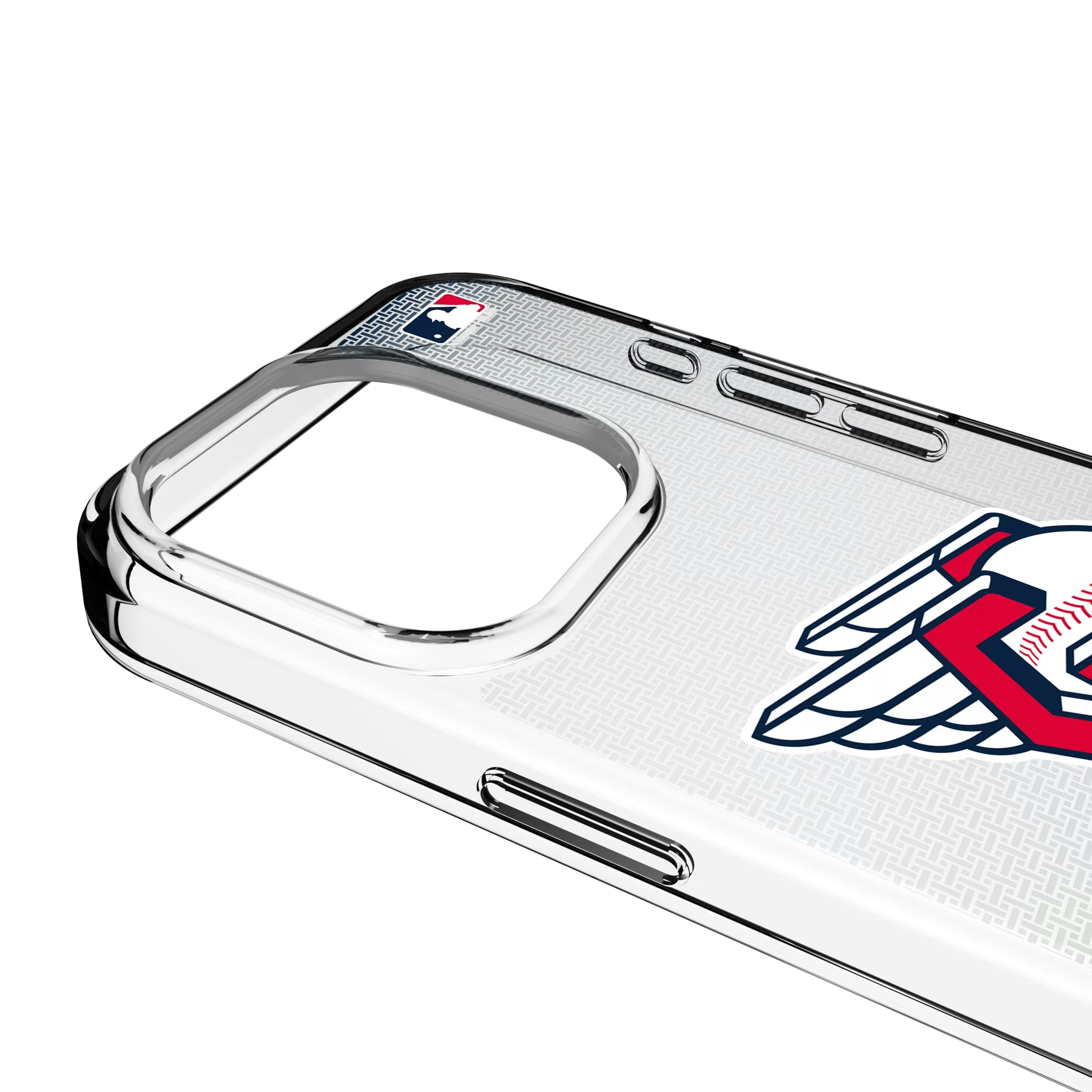 Cleveland Guardians Linen iPhone Clear Phone Case for Apple iPhone - Detail