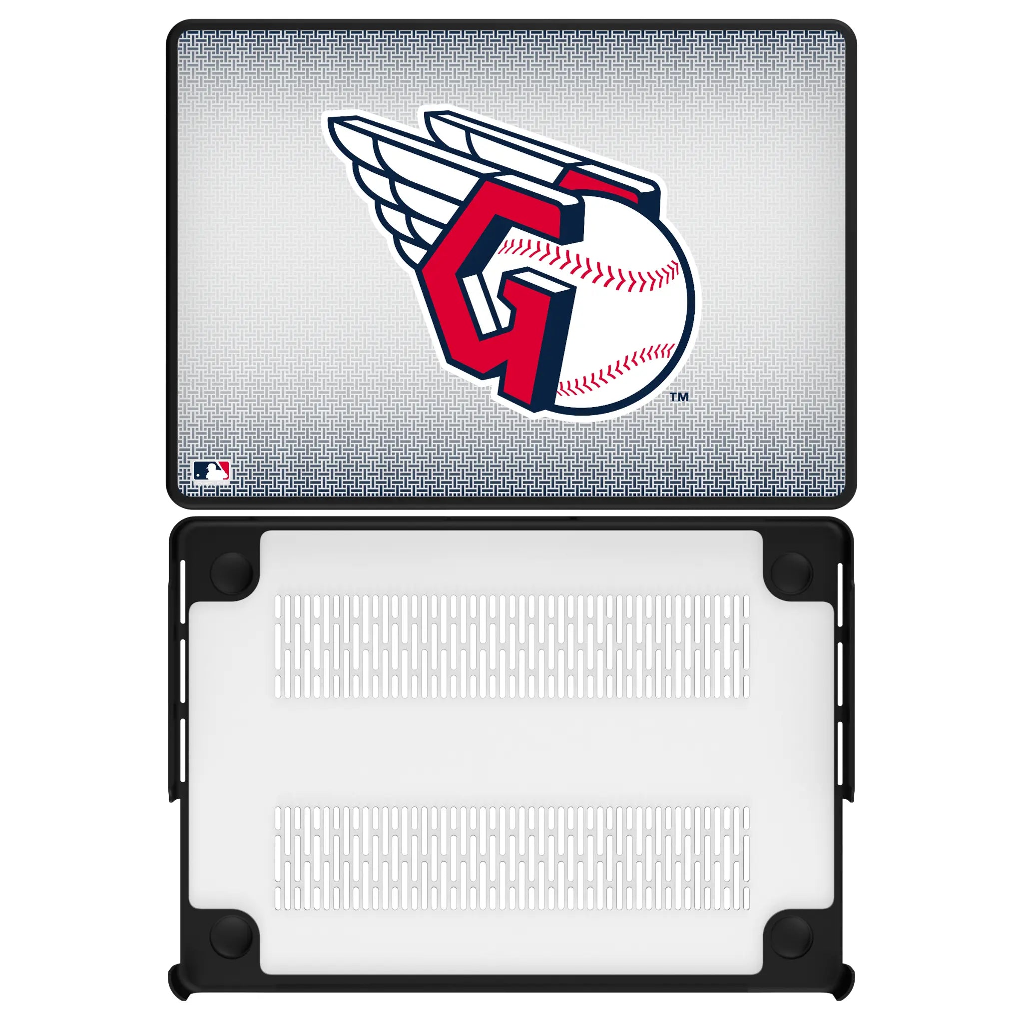 Cleveland Guardians Linen MacBook Laptop Case for Apple MacBook