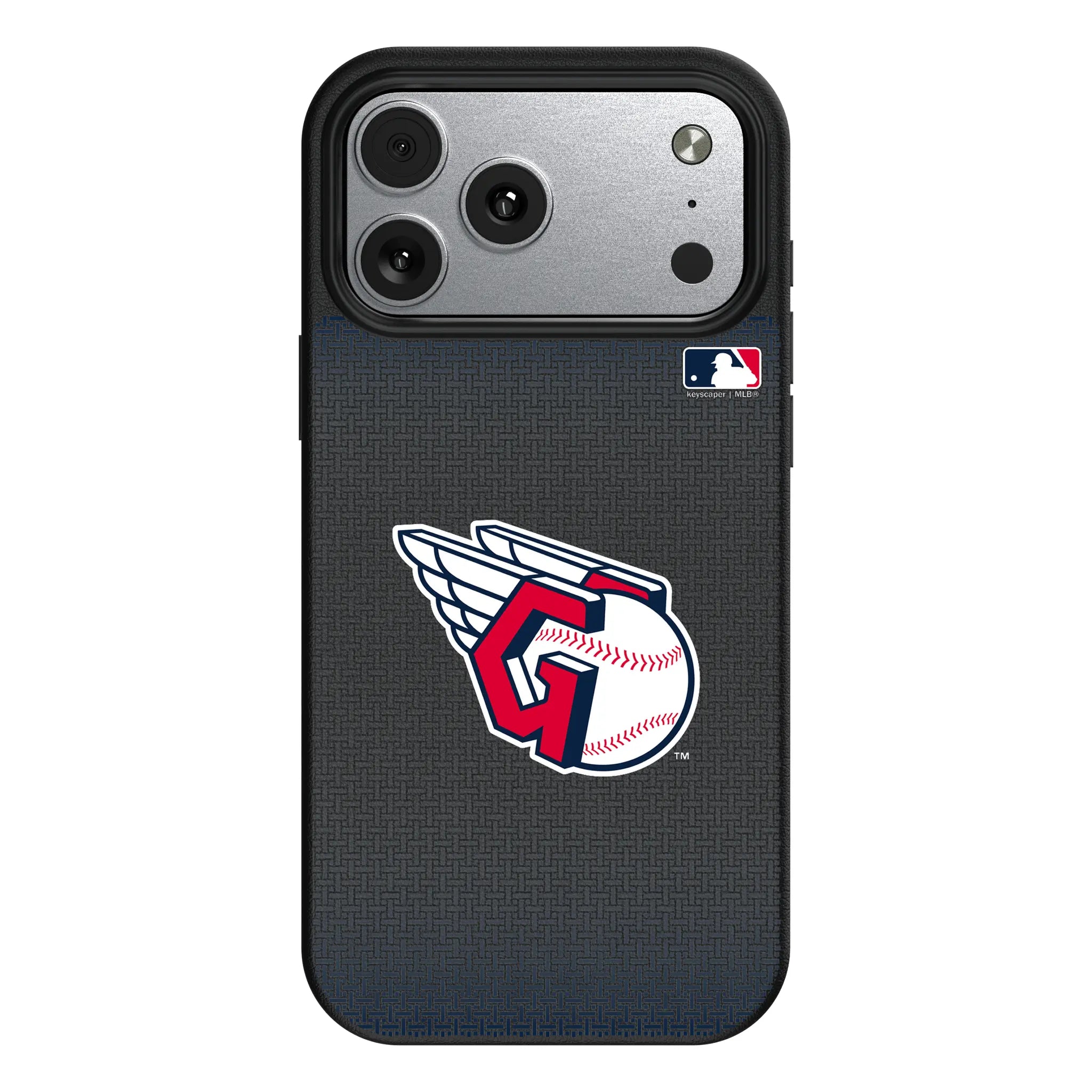 Cleveland Guardians Linen iPhone MagSafe Compatible Phone Case for Apple iPhone#Device_iPhone 17 Pro Max