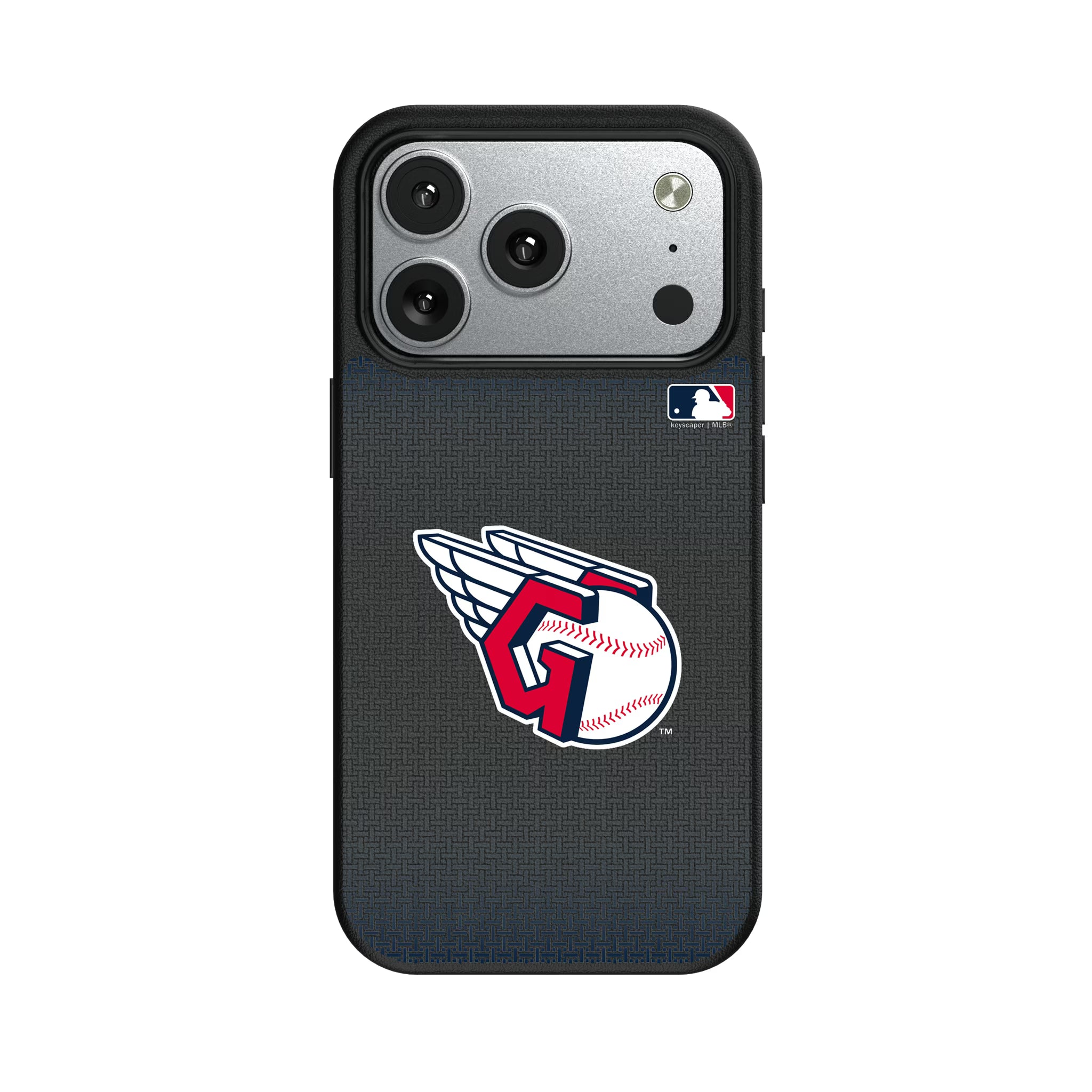 Cleveland Guardians Linen iPhone MagSafe Compatible Phone Case for Apple iPhone#Device_iPhone 17 Pro
