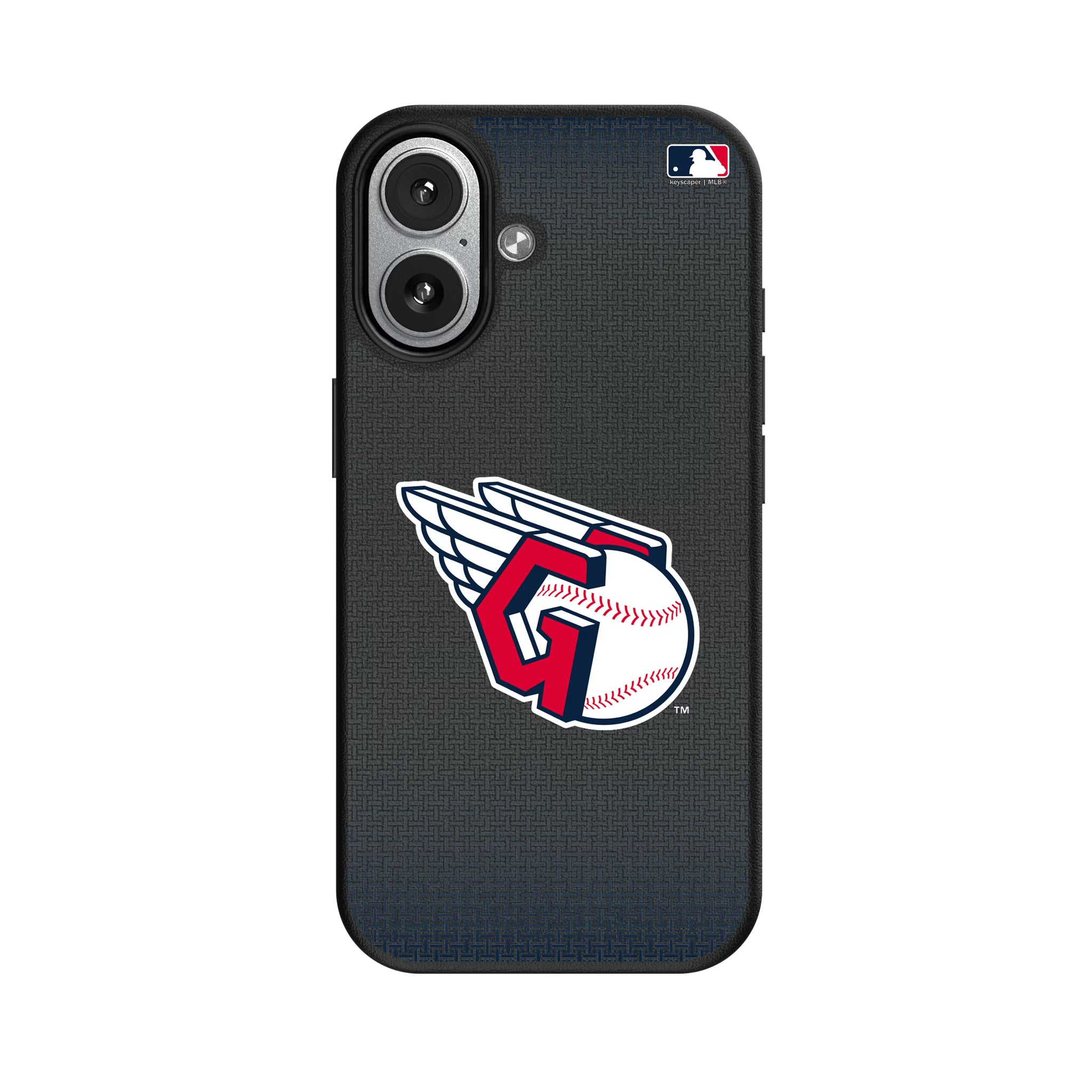 Cleveland Guardians Linen iPhone MagSafe Compatible Phone Case for Apple iPhone#Device_iPhone 17