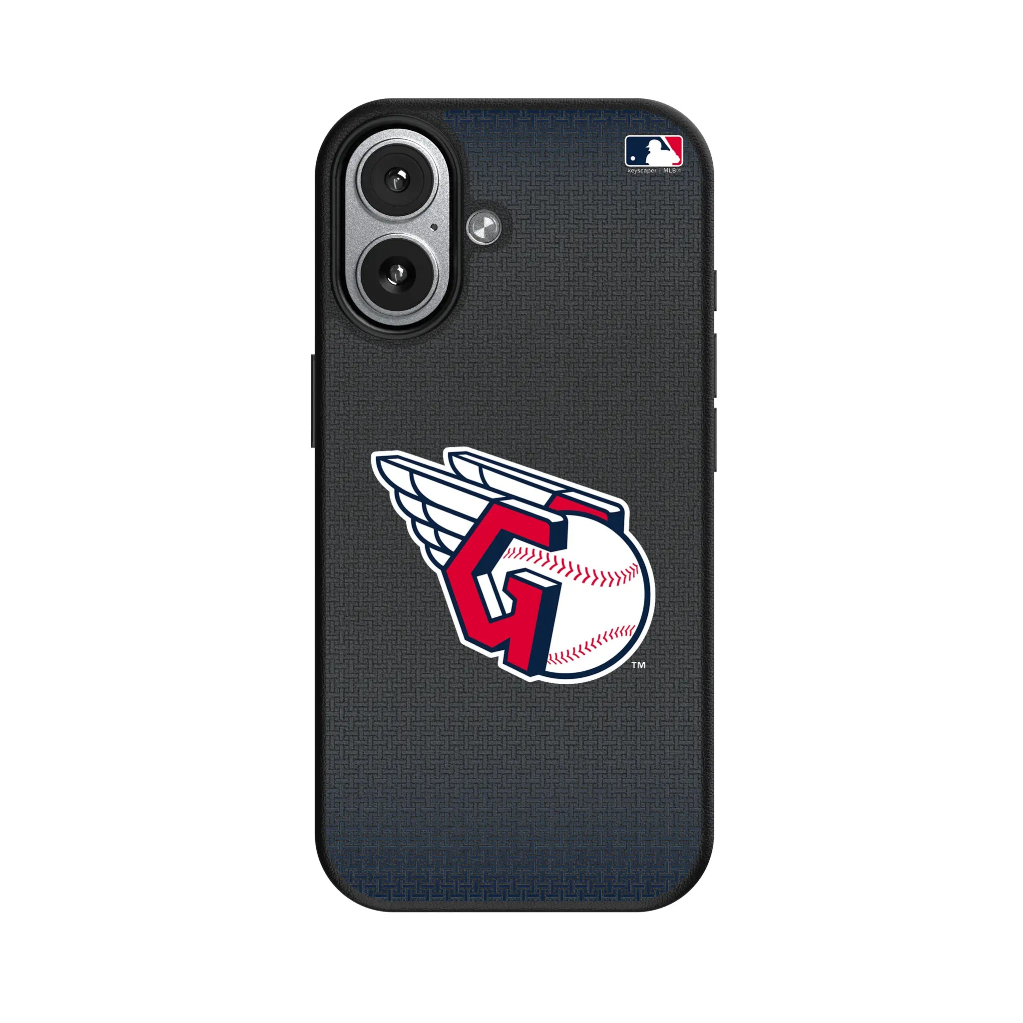Cleveland Guardians Linen iPhone MagSafe Compatible Phone Case for Apple iPhone#Device_iPhone 17