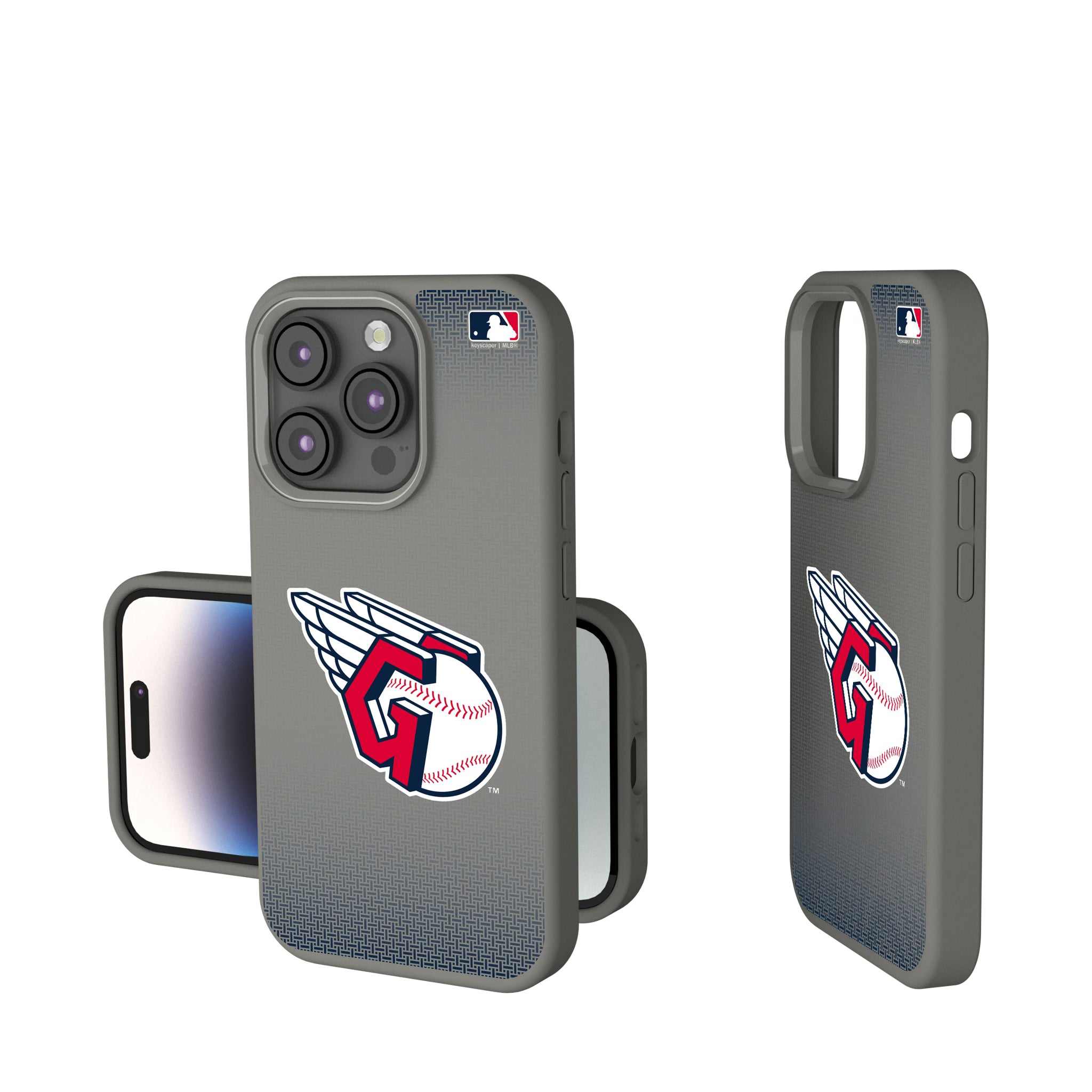 Cleveland Guardians Linen iPhone Soft Touch Phone Case for Apple iPhone