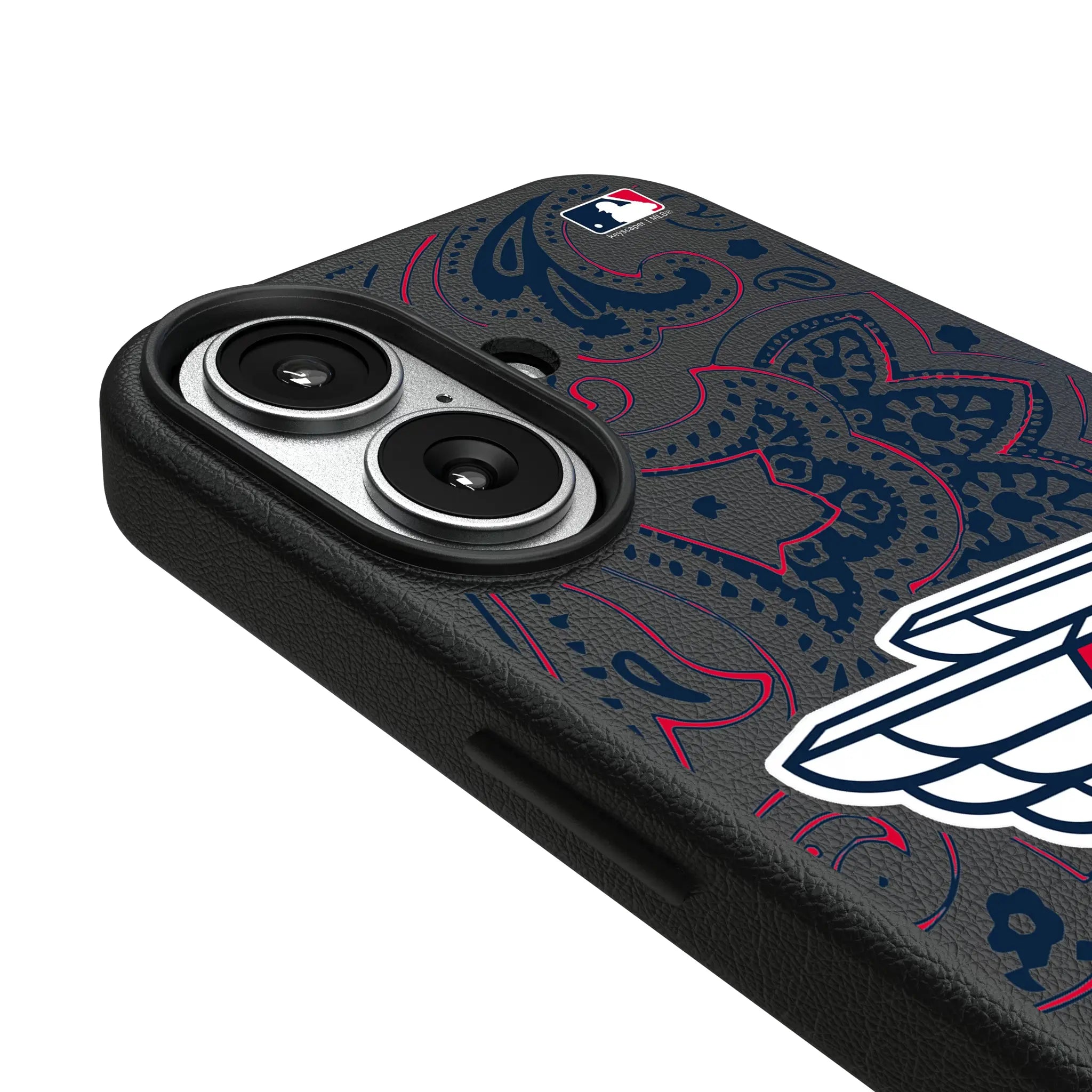 Cleveland Guardians Paisley iPhone MagSafe Compatible Phone Case for Apple iPhone - Detail#Device_iPhone 17