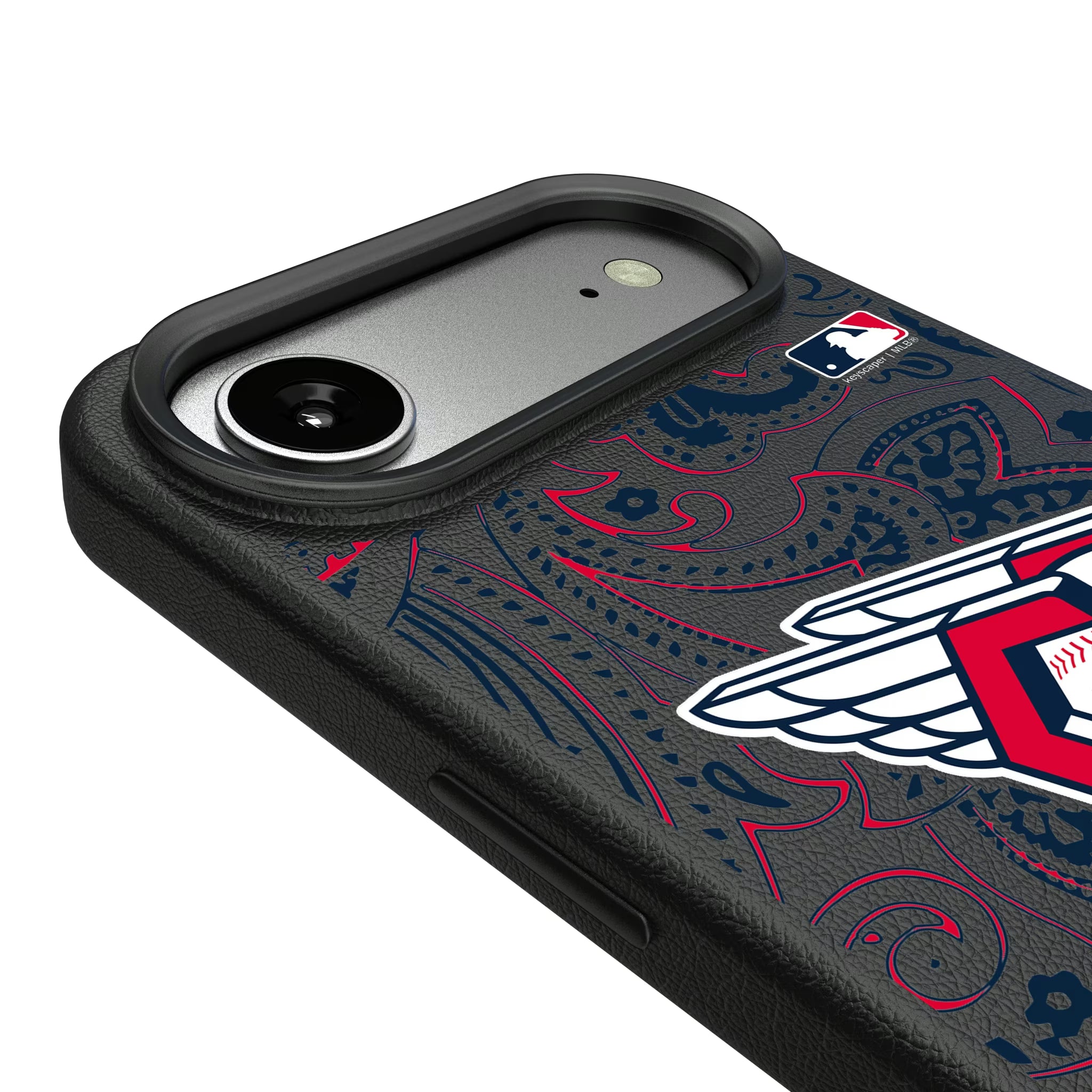 Cleveland Guardians Paisley iPhone MagSafe Compatible Phone Case for Apple iPhone - Detail#Device_iPhone Air