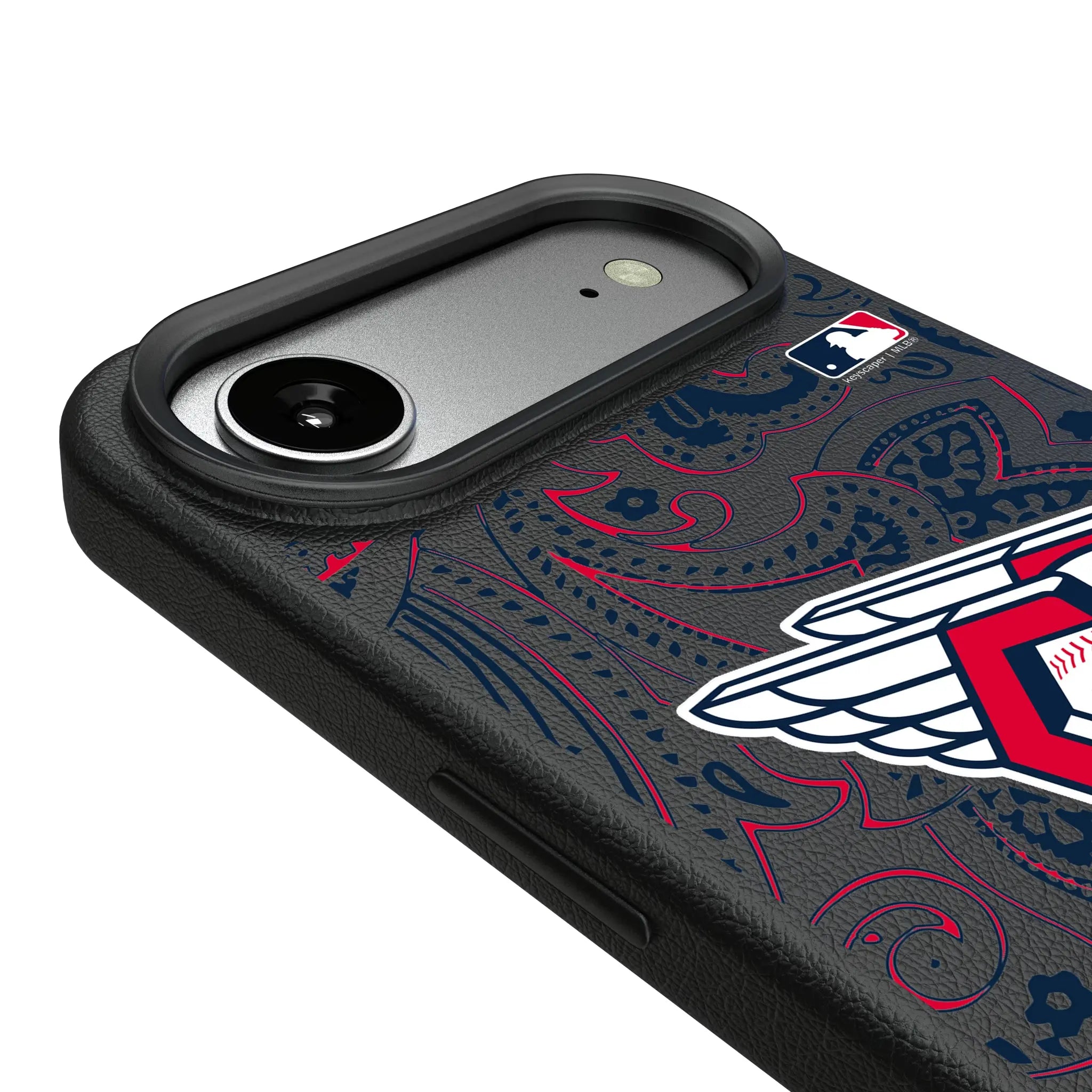 Cleveland Guardians Paisley iPhone MagSafe Compatible Phone Case for Apple iPhone - Detail#Device_iPhone Air