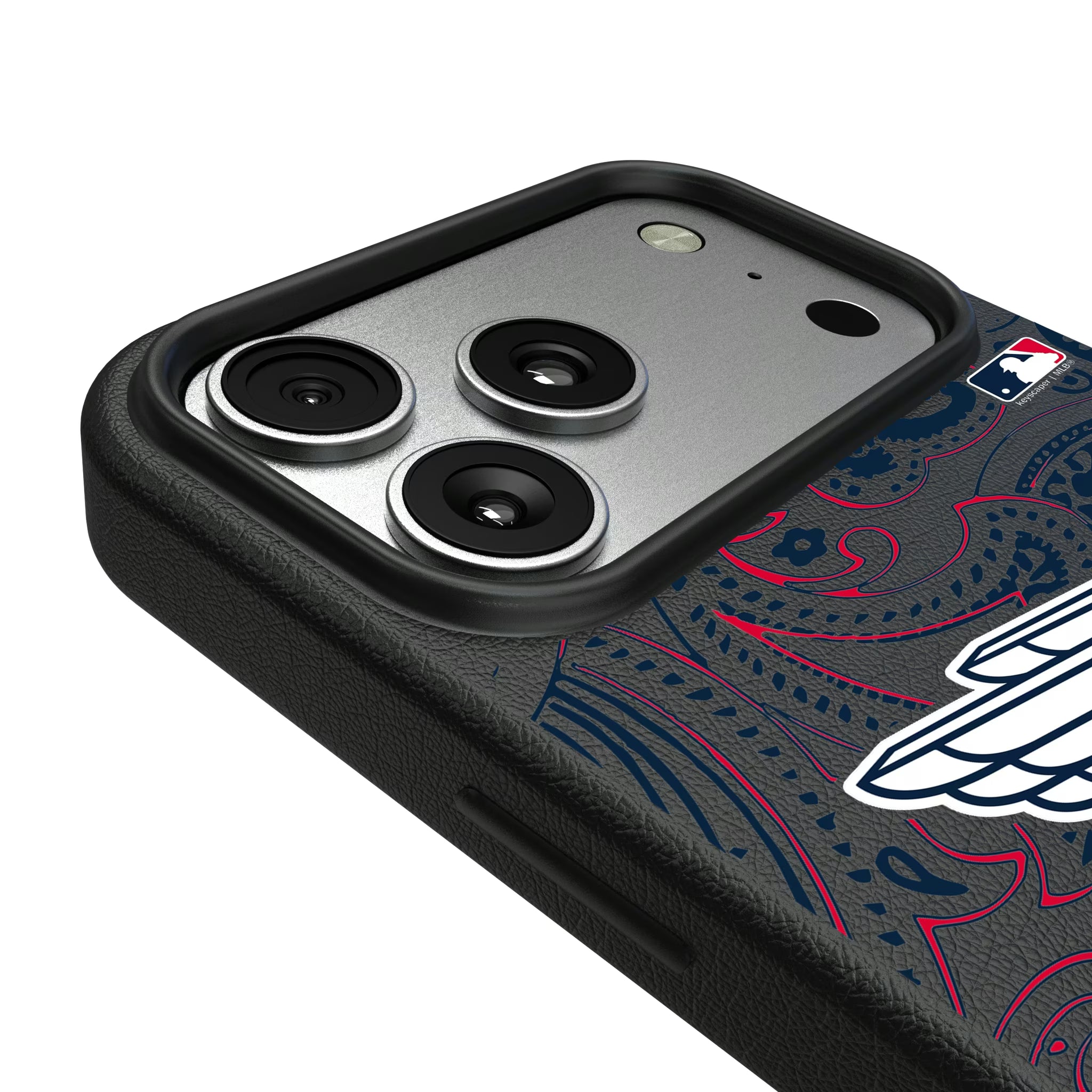 Cleveland Guardians Paisley iPhone MagSafe Compatible Phone Case for Apple iPhone - Detail#Device_iPhone 17 Pro Max