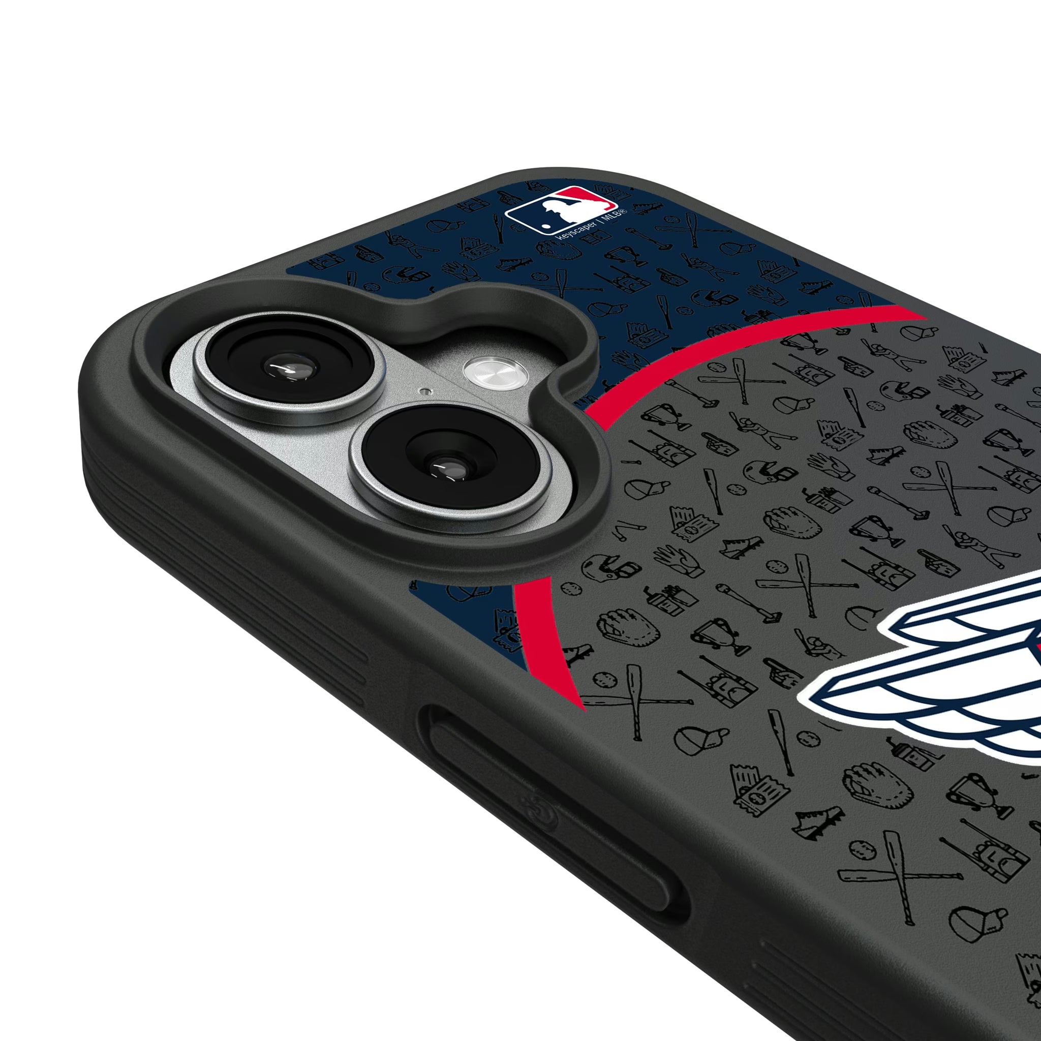 Cleveland Guardians Personalized Circle iPhone Bump Phone Case for Apple iPhone - Detail#Device_iPhone 17