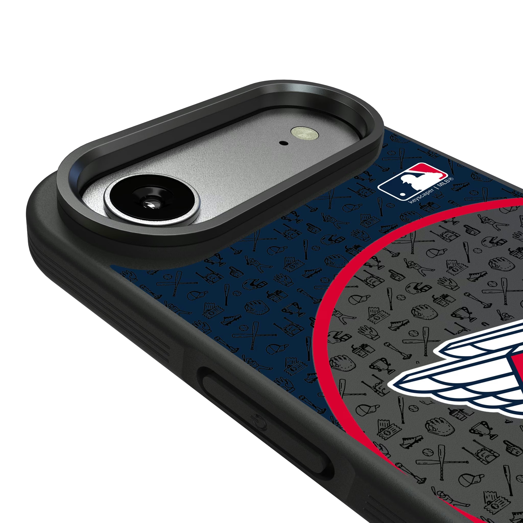 Cleveland Guardians Personalized Circle iPhone Bump Phone Case for Apple iPhone - Detail#Device_iPhone Air