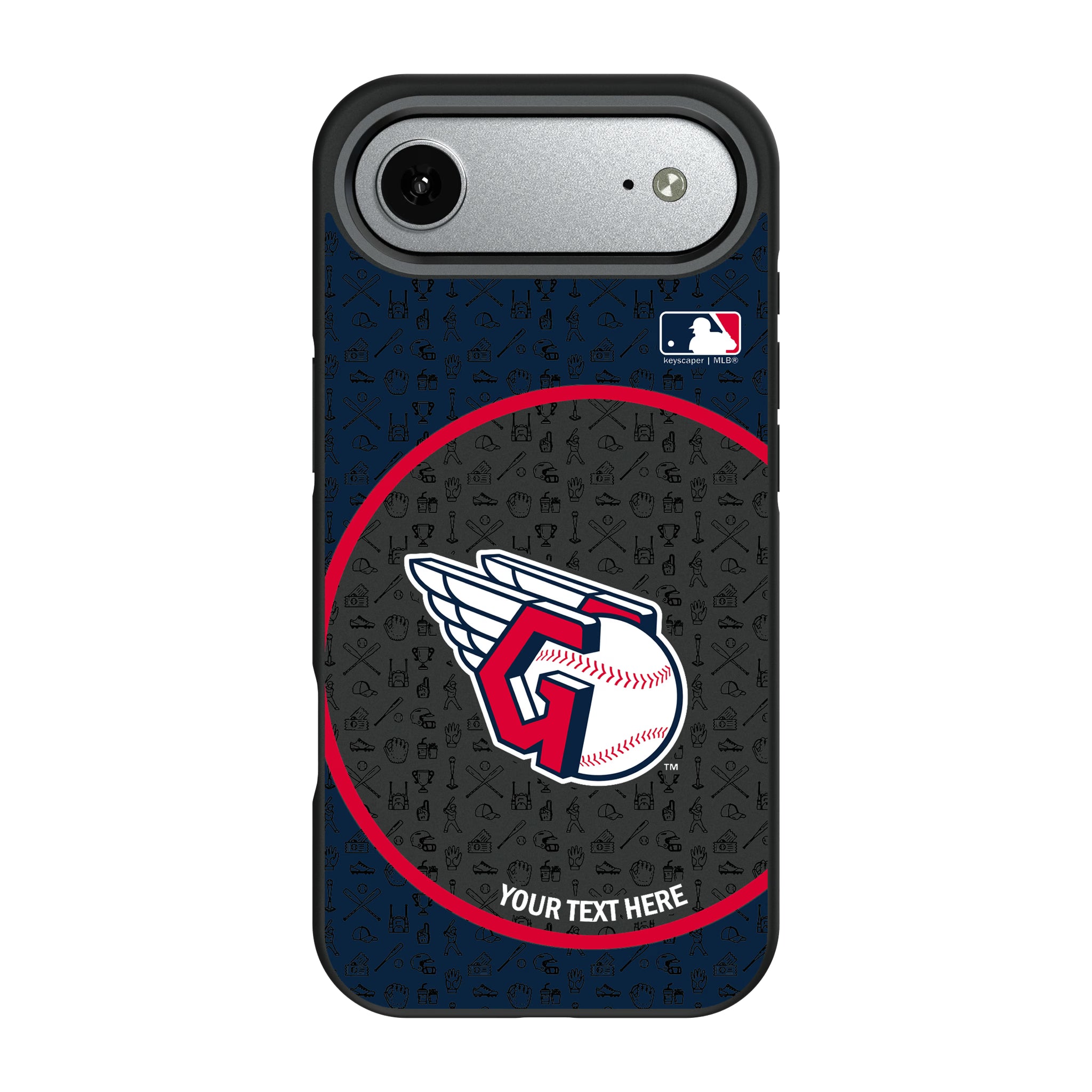 Cleveland Guardians Personalized Circle iPhone Bump Phone Case for Apple iPhone#Device_iPhone Air