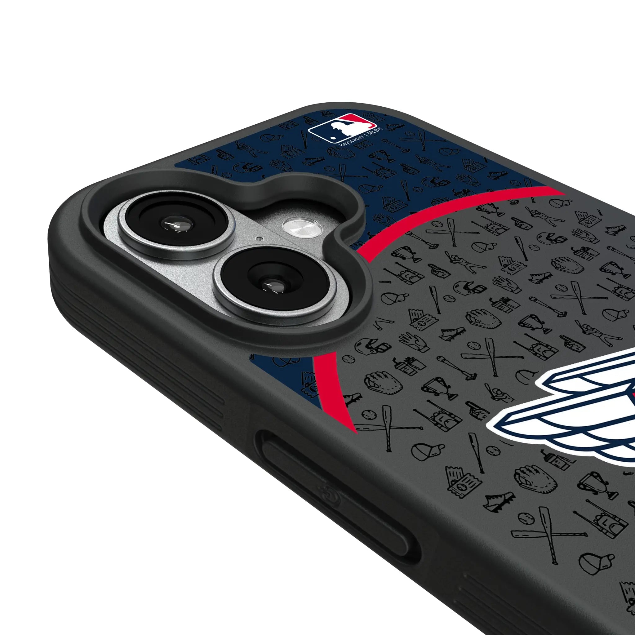 Cleveland Guardians Personalized Circle iPhone Bump Phone Case for Apple iPhone - Detail#Device_iPhone 17