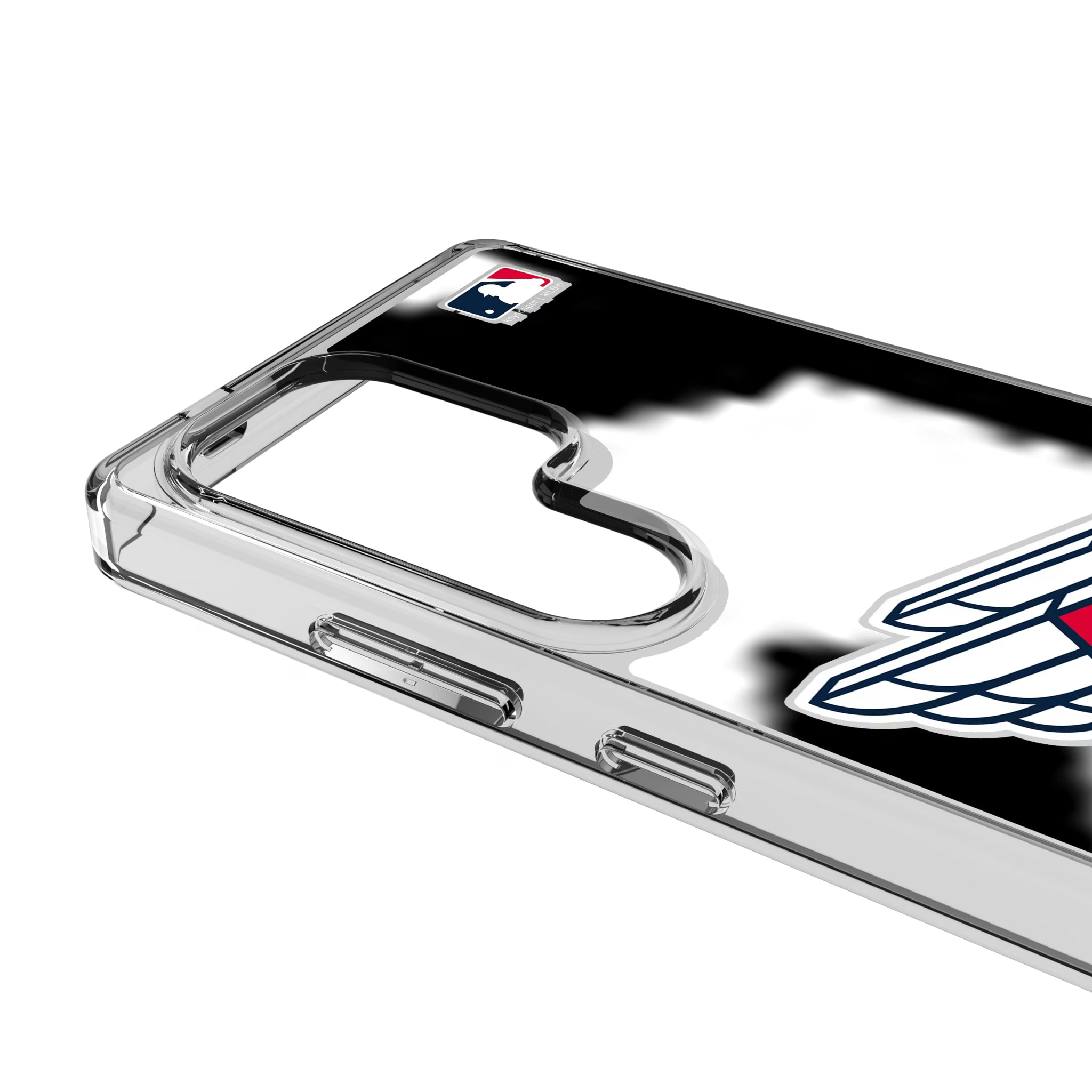 Cleveland Guardians Personalized EndZone Plus Galaxy Clear Phone Case for Samsung Galaxy - Detail