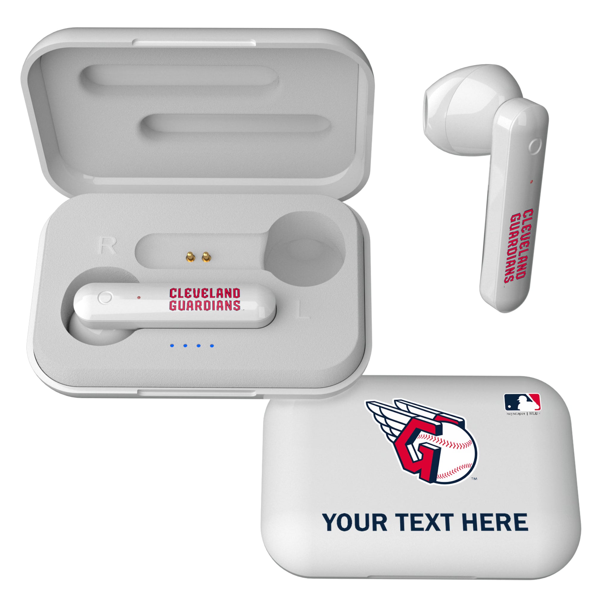 Cleveland Guardians Personalized Insignia Wireless TWS Earbuds