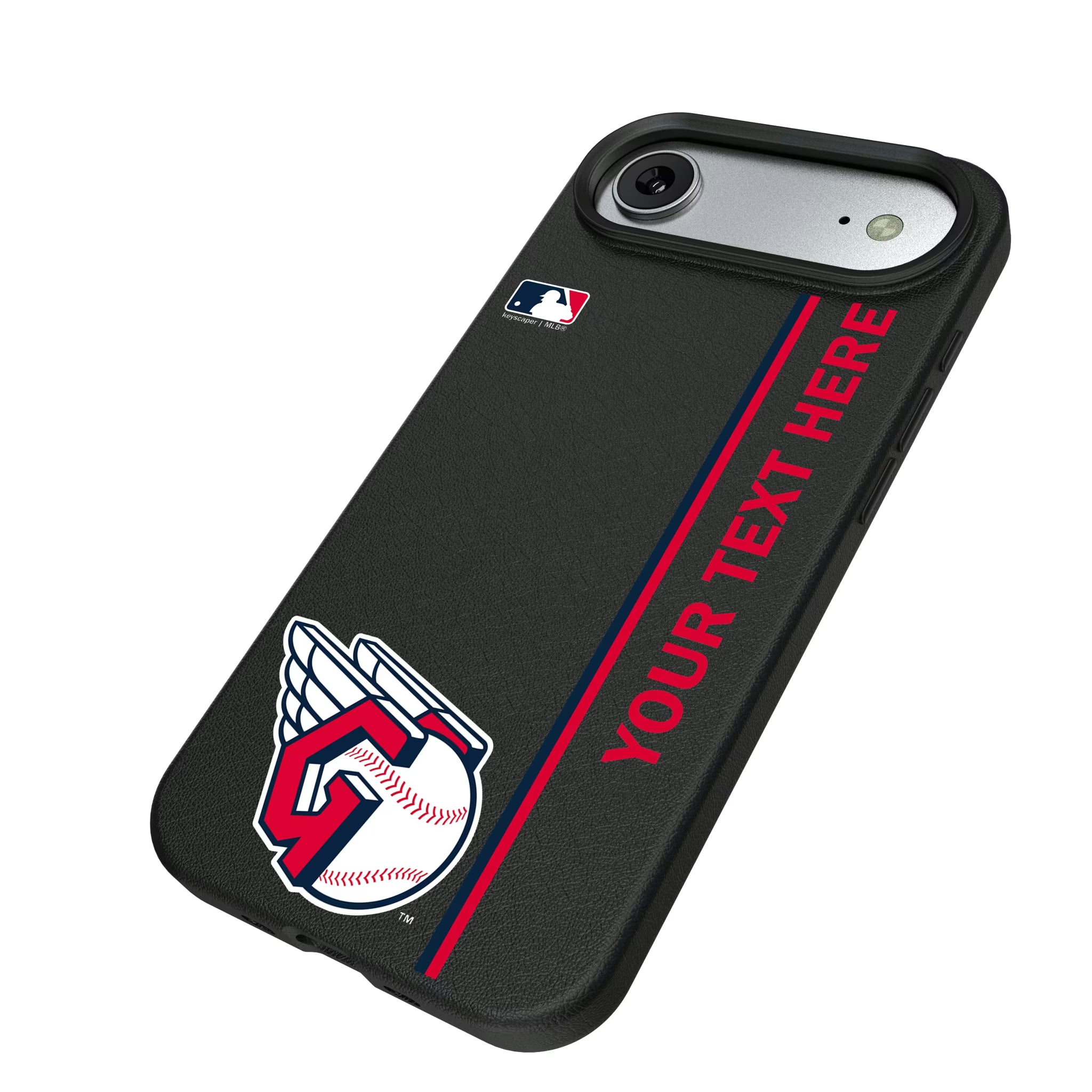 Cleveland Guardians Personalized Sidebard iPhone MagSafe Compatible Phone Case for Apple iPhone - Isometric View#Device_iPhone Air