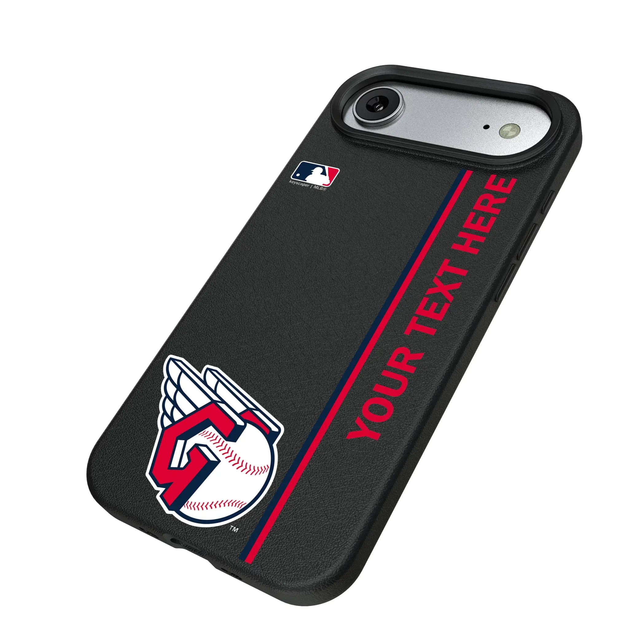 Cleveland Guardians Personalized Sidebard iPhone MagSafe Compatible Phone Case for Apple iPhone - Isometric View#Device_iPhone Air