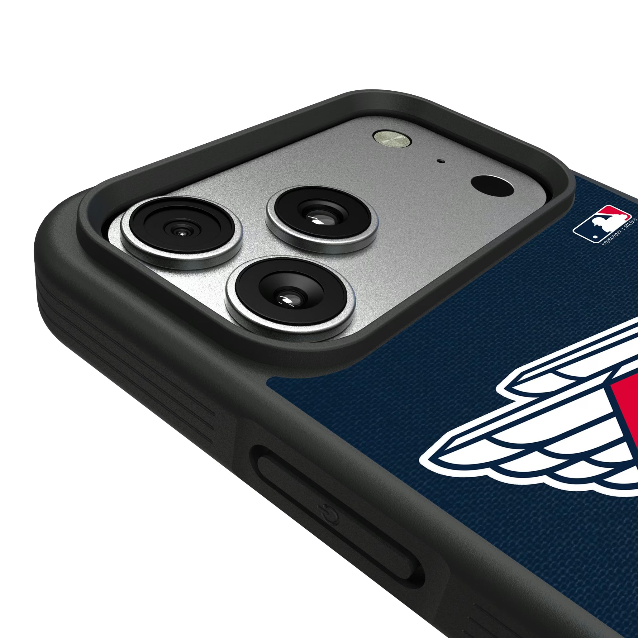 Cleveland Guardians Personalized Stripe iPhone Bump Phone Case for Apple iPhone - Detail#Device_iPhone 17 Pro Max
