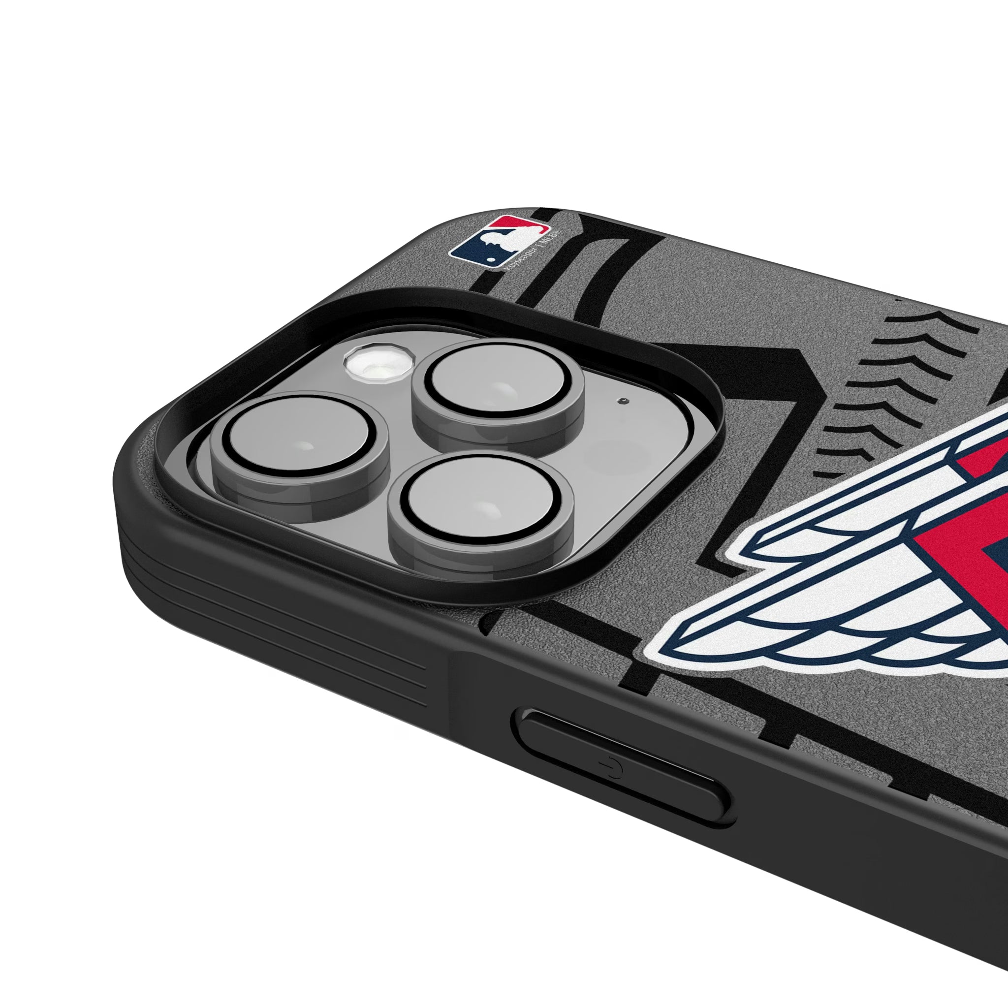 Cleveland Guardians Personalized Tilt iPhone Bump Phone Case for Apple iPhone - Detail