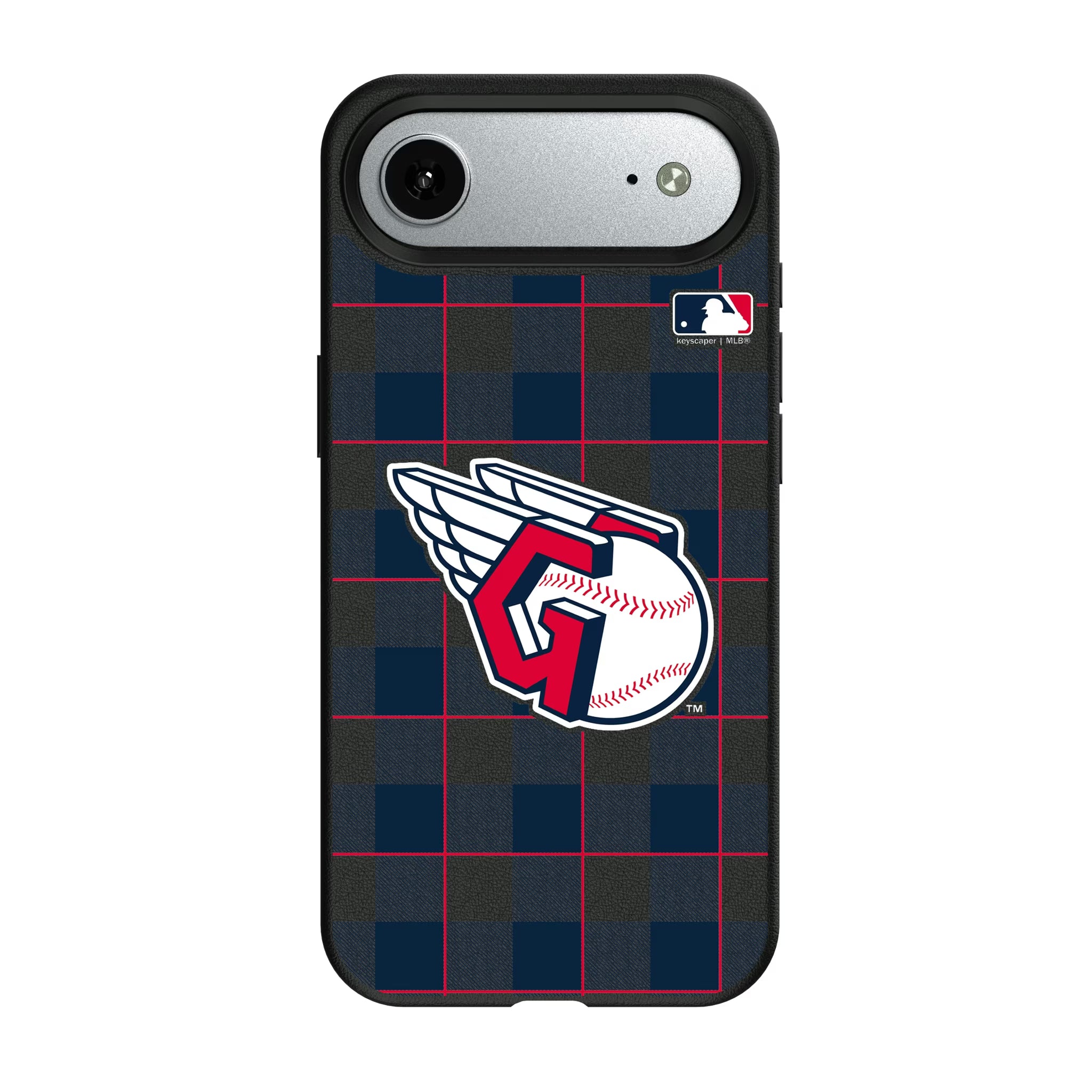 Cleveland Guardians Plaid iPhone MagSafe Compatible Phone Case for Apple iPhone#Device_iPhone Air