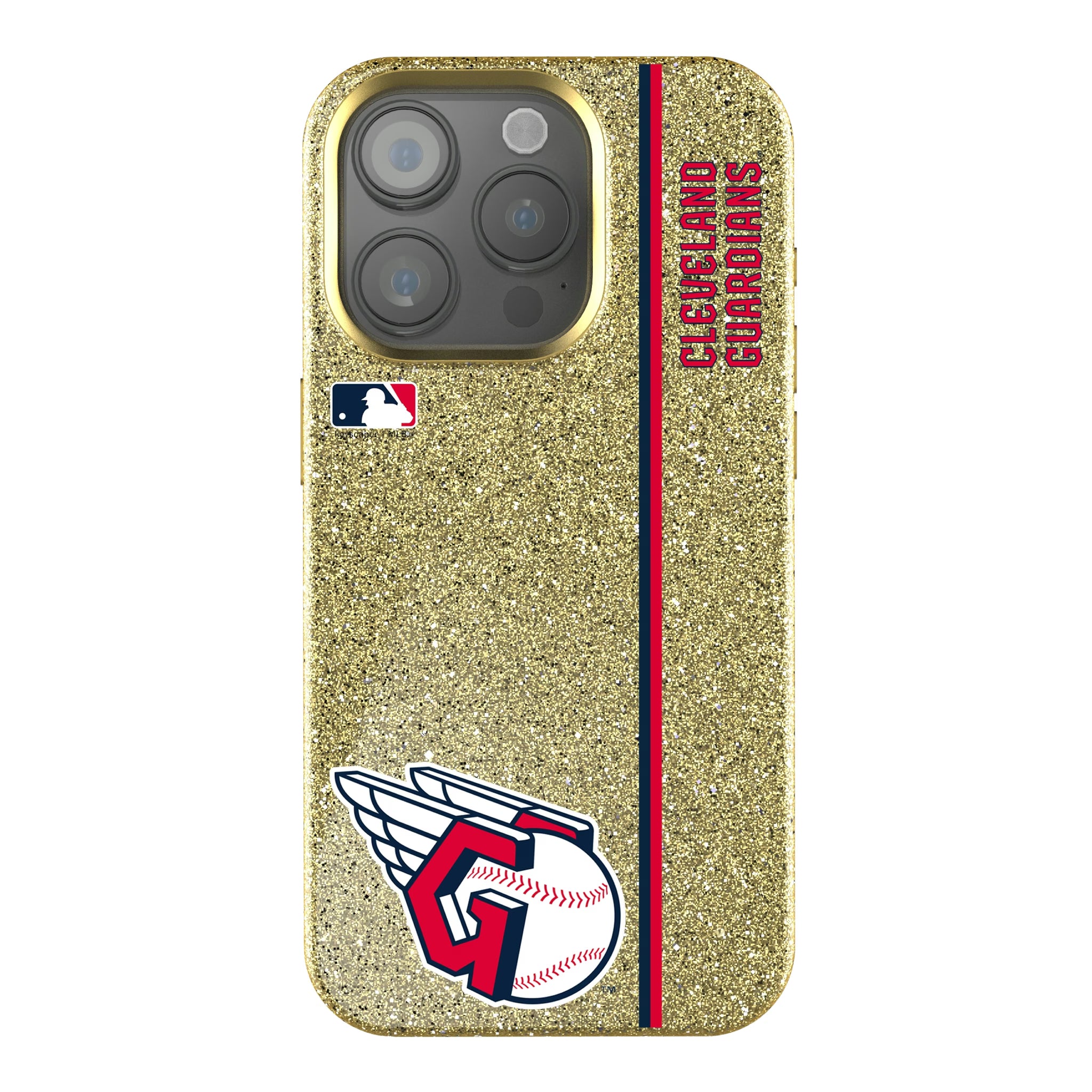 Cleveland Guardians Sidebar iPhone Bling Phone Case for Apple iPhone