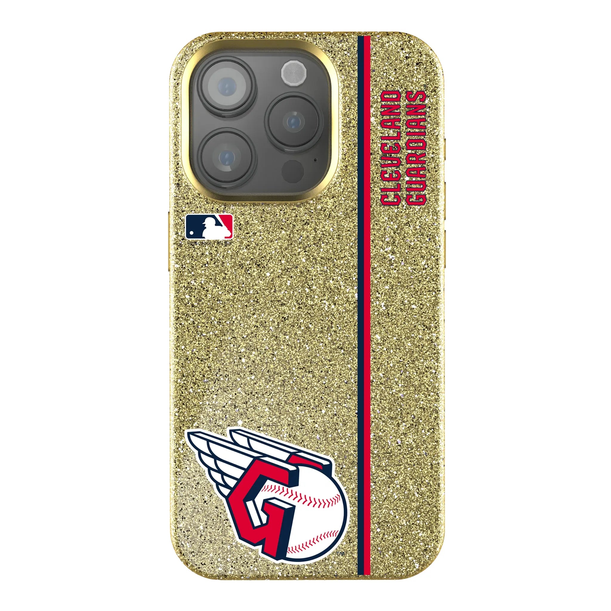 Cleveland Guardians Sidebar iPhone Bling Phone Case for Apple iPhone