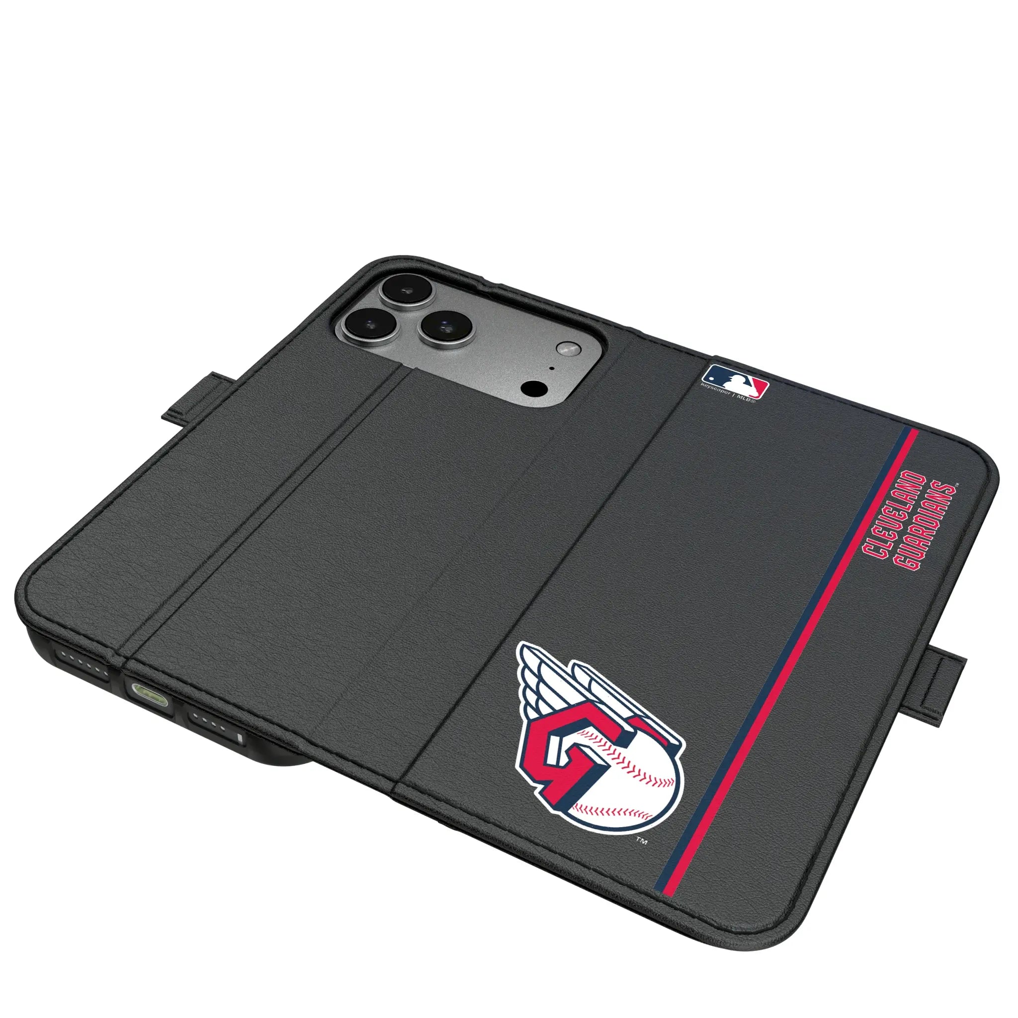 Cleveland Guardians Sidebar iPhone Folio Phone Case for Apple iPhone#Device_iPhone 17 Pro Max