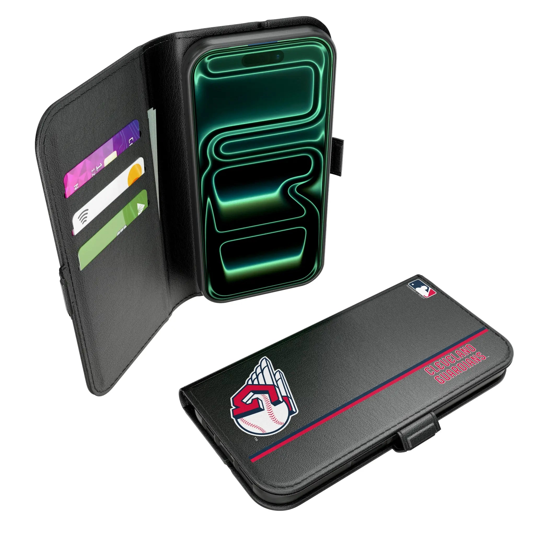Cleveland Guardians Sidebar iPhone Folio Phone Case for Apple iPhone#Device_iPhone 17