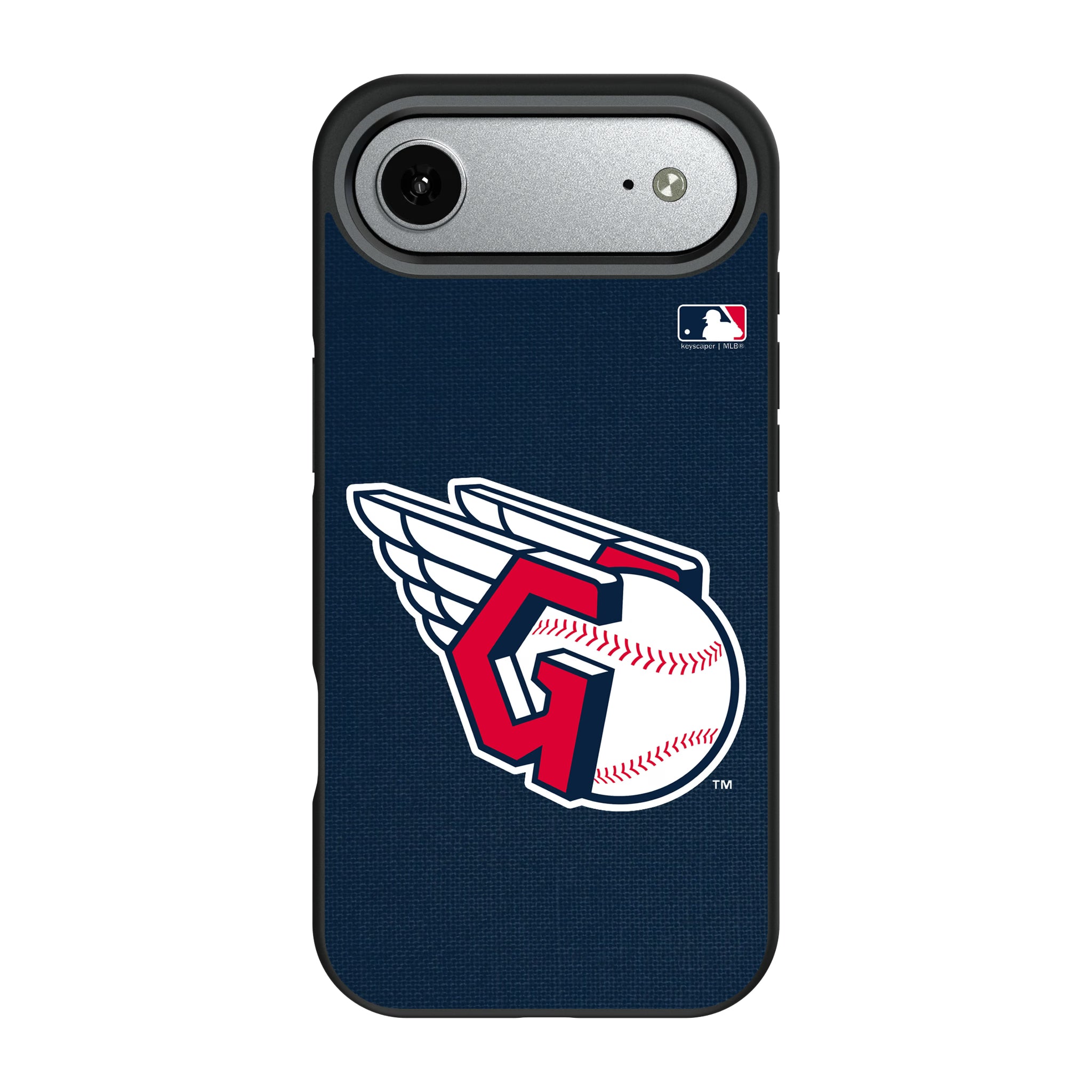 Cleveland Guardians Solid iPhone Bump Phone Case for Apple iPhone#Device_iPhone Air