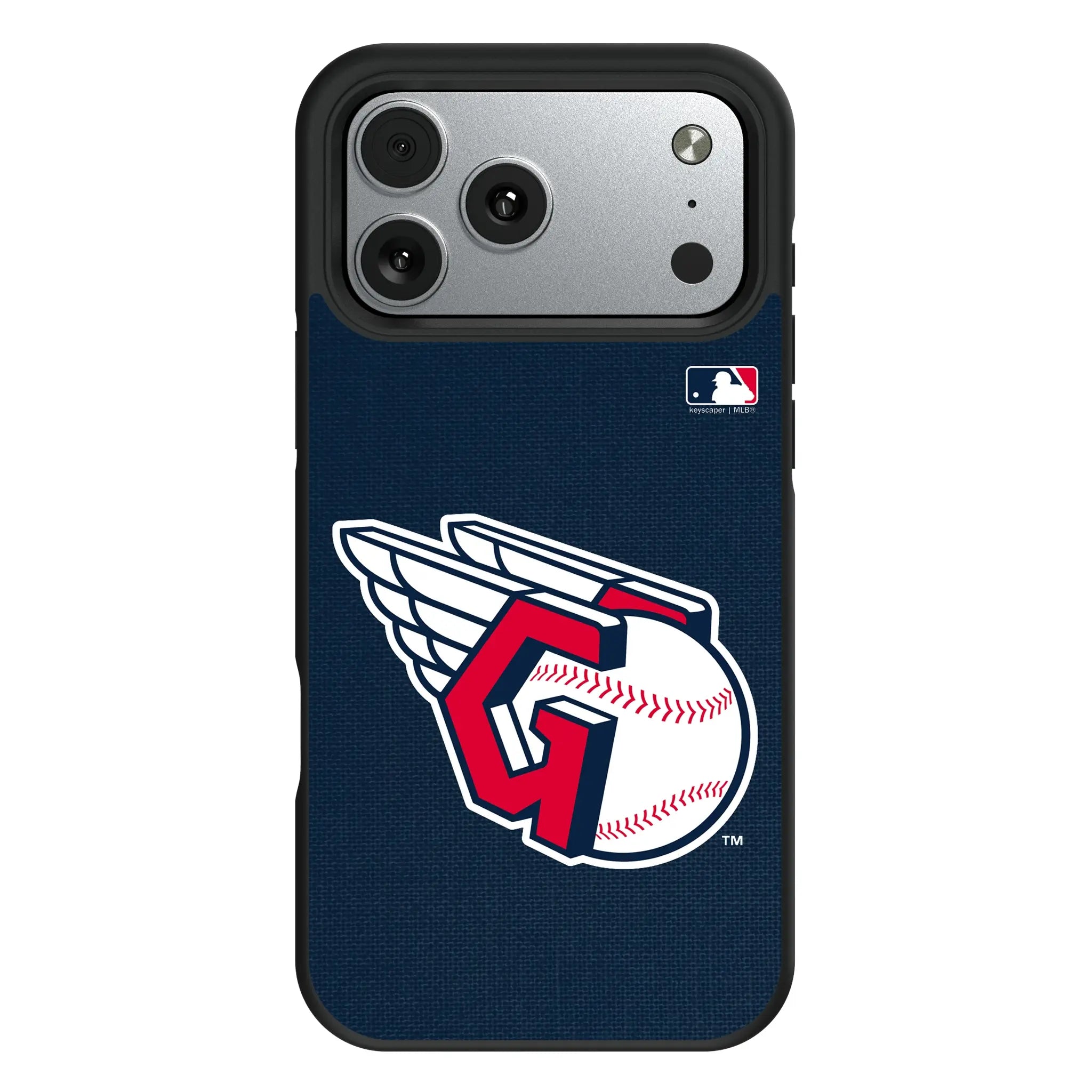 Cleveland Guardians Solid iPhone Bump Phone Case for Apple iPhone#Device_iPhone 17 Pro Max