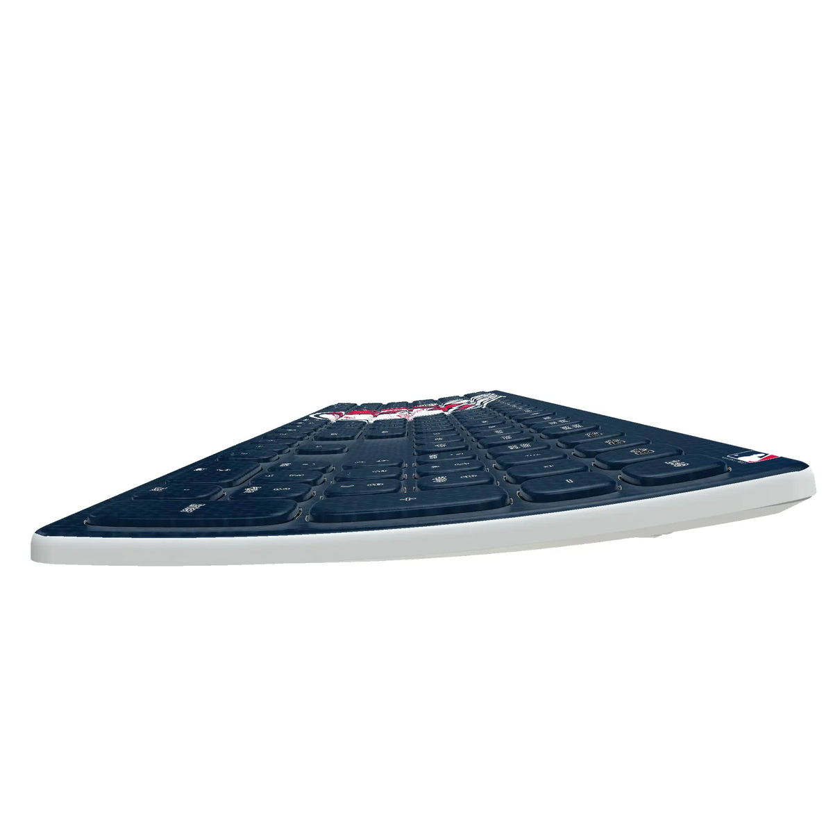 Cleveland Guardians Solid KKB605 Curved Wireless Keyboard