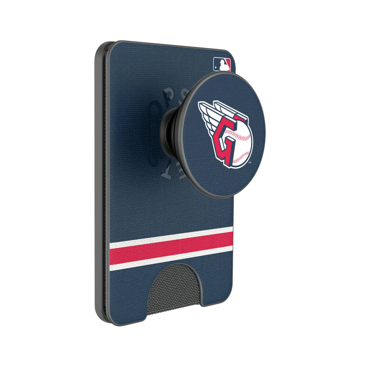 Cleveland Guardians Stripe Popsockets Wallet Magnetic