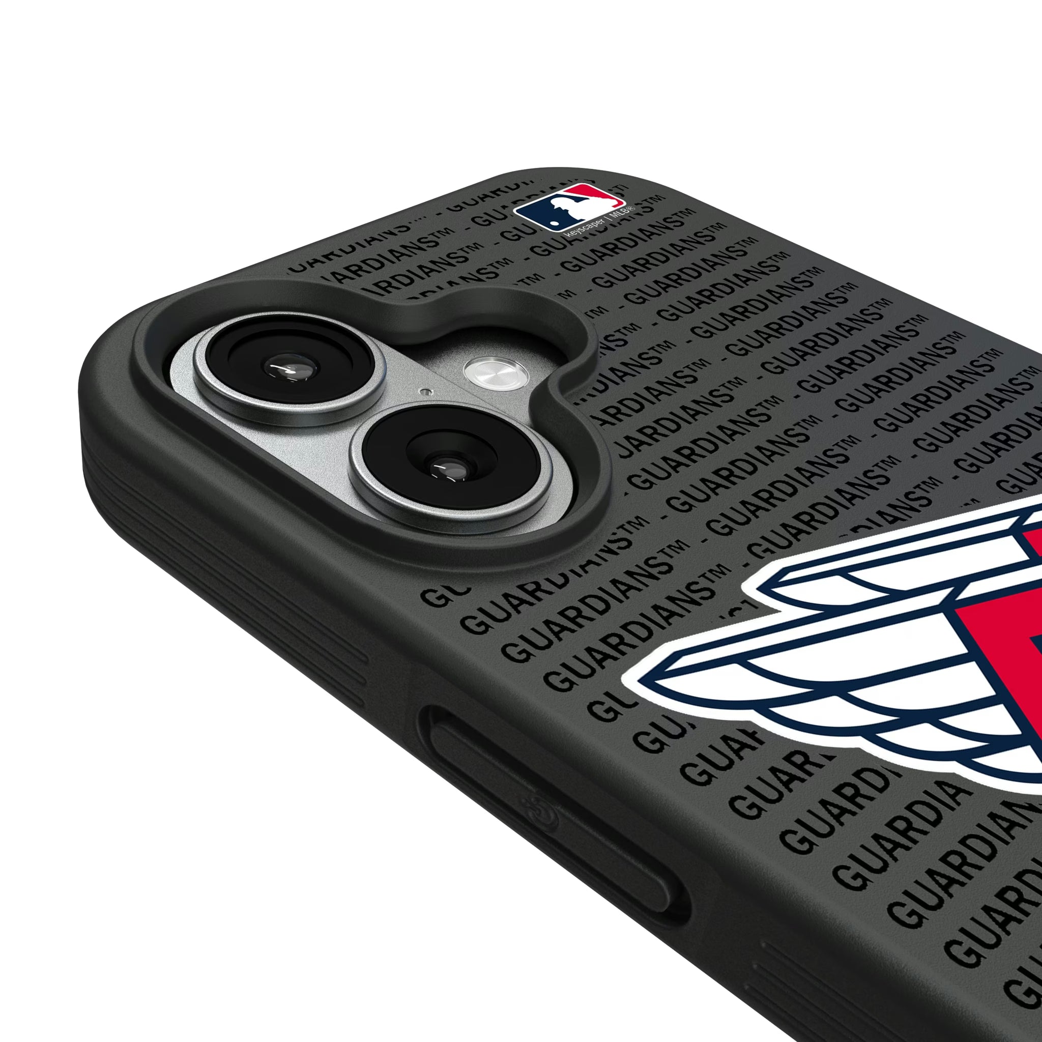 Cleveland Guardians Text Backdrop iPhone Bump Phone Case for Apple iPhone - Detail#Device_iPhone 17