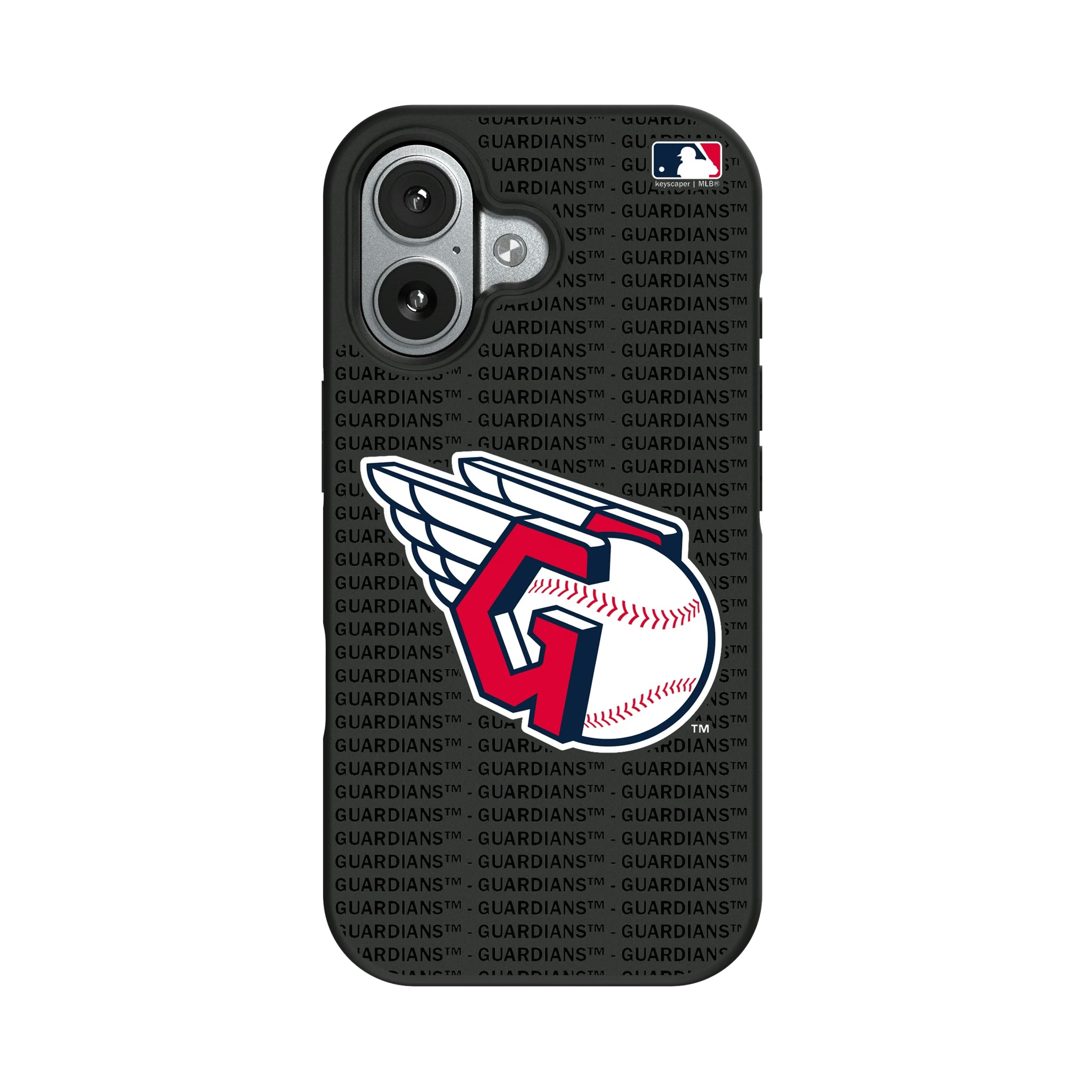 Cleveland Guardians Text Backdrop iPhone Bump Phone Case for Apple iPhone#Device_iPhone 17