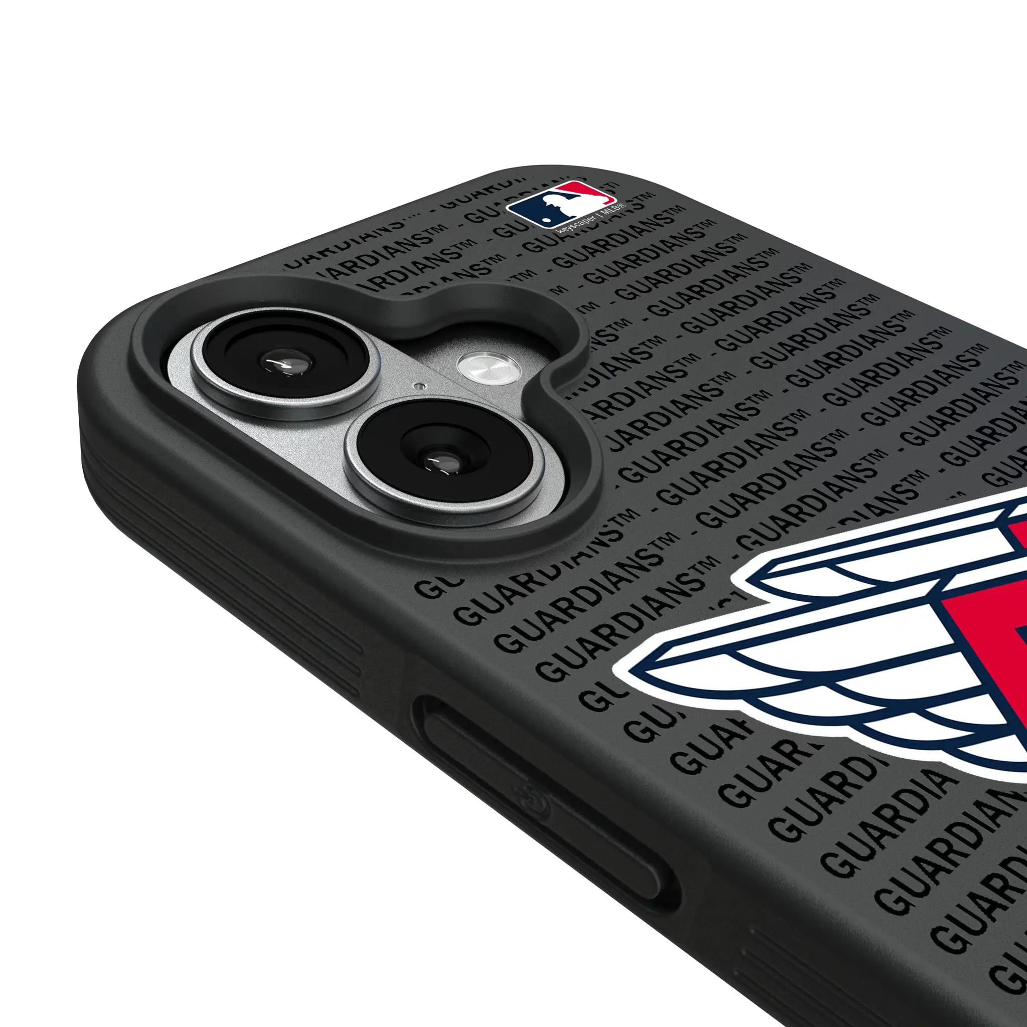Cleveland Guardians Text Backdrop iPhone Bump Phone Case for Apple iPhone - Detail#Device_iPhone 17