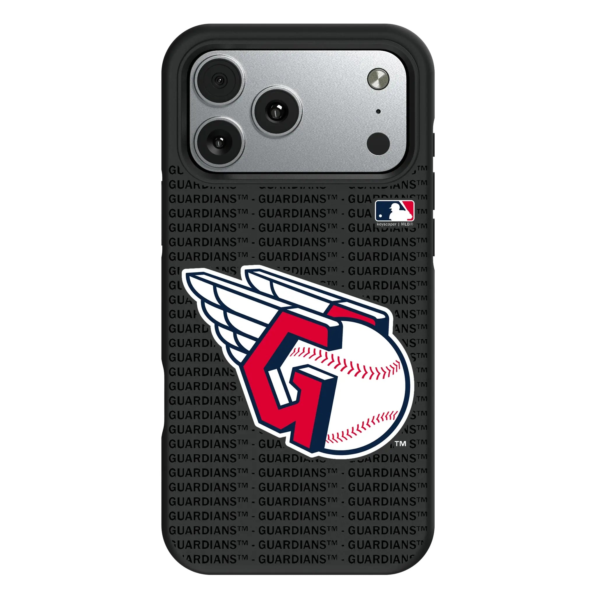 Cleveland Guardians Text Backdrop iPhone Bump Phone Case for Apple iPhone#Device_iPhone 17 Pro Max