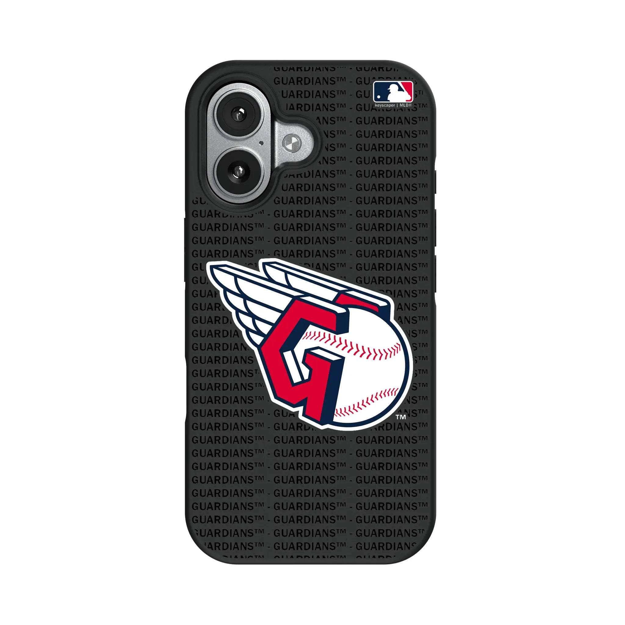 Cleveland Guardians Text Backdrop iPhone Bump Phone Case for Apple iPhone#Device_iPhone 17