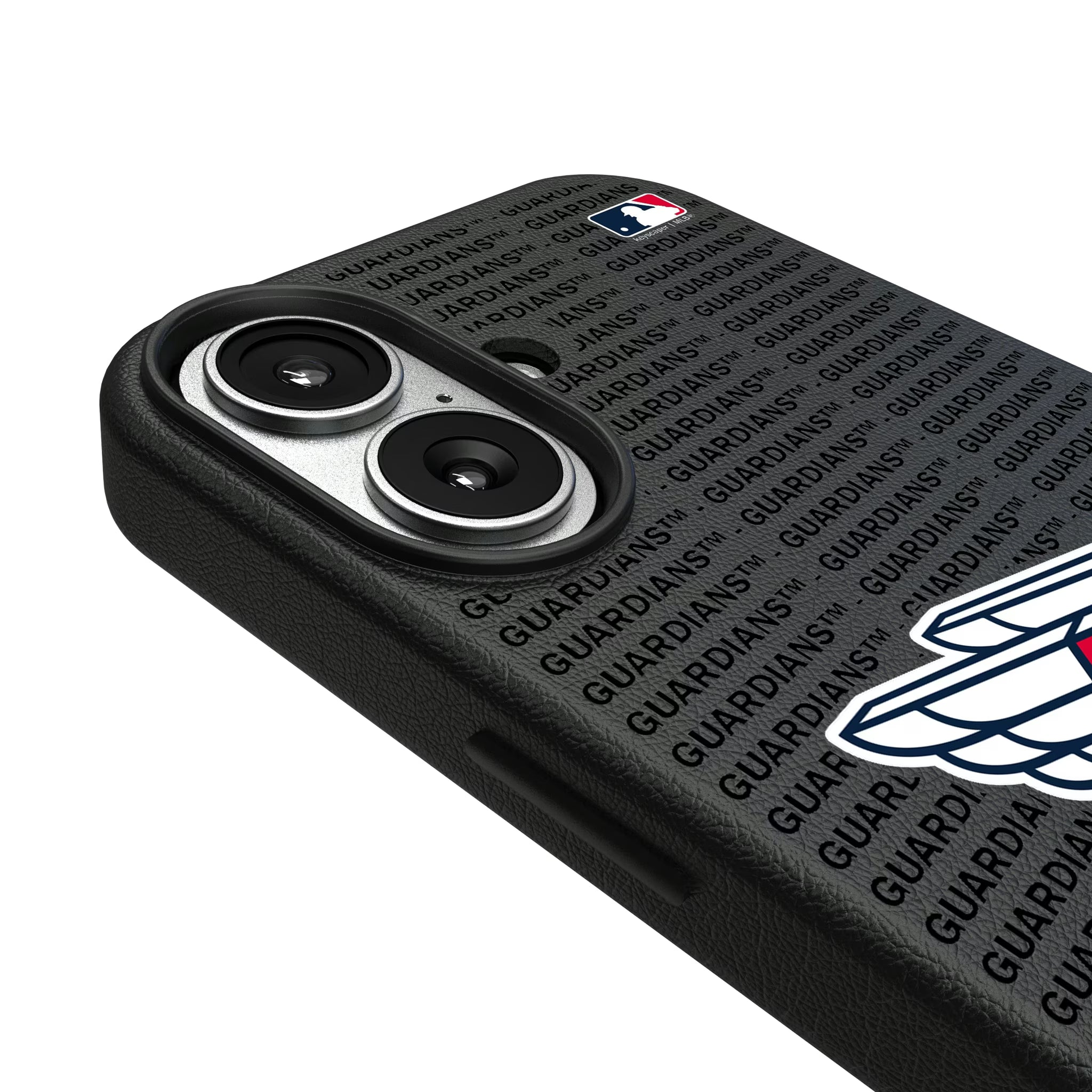 Cleveland Guardians Text Backdrop iPhone MagSafe Compatible Phone Case for Apple iPhone - Detail#Device_iPhone 17