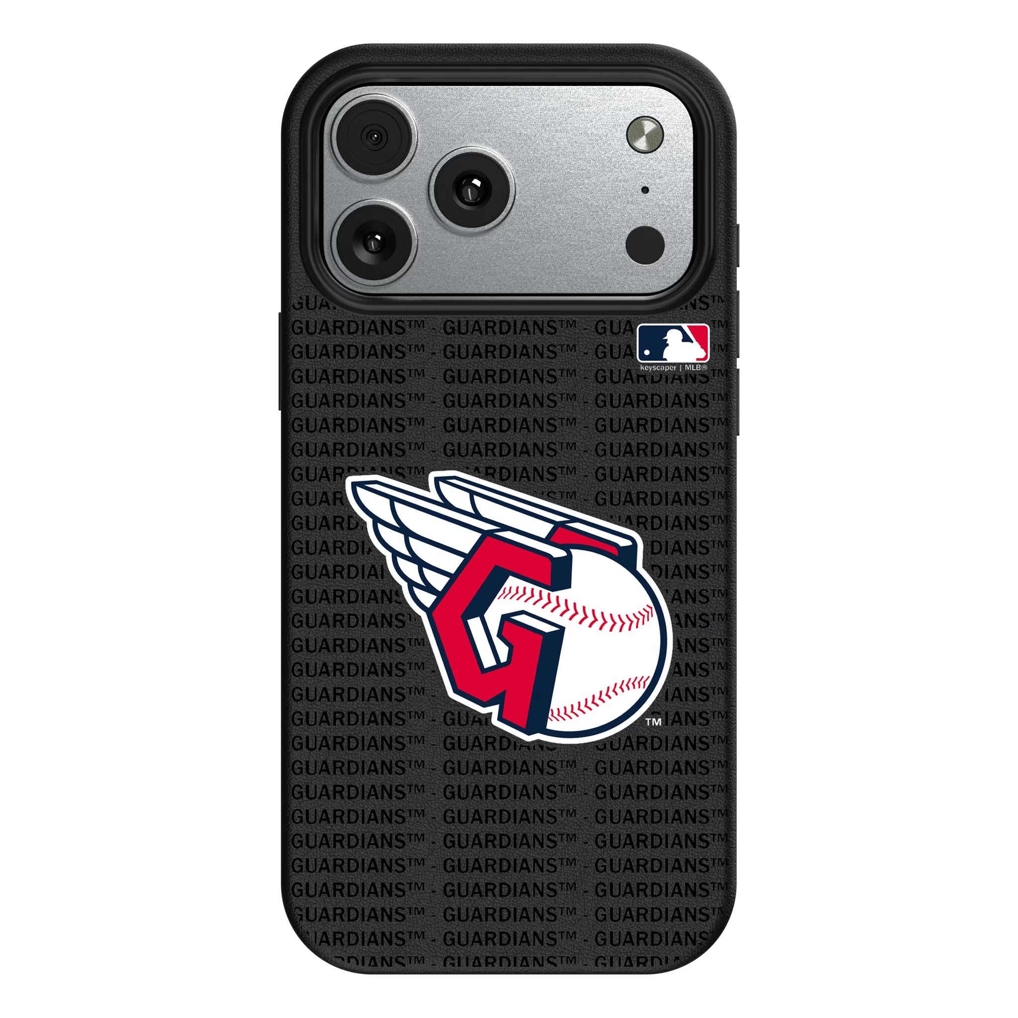 Cleveland Guardians Text Backdrop iPhone MagSafe Compatible Phone Case for Apple iPhone#Device_iPhone 17 Pro Max