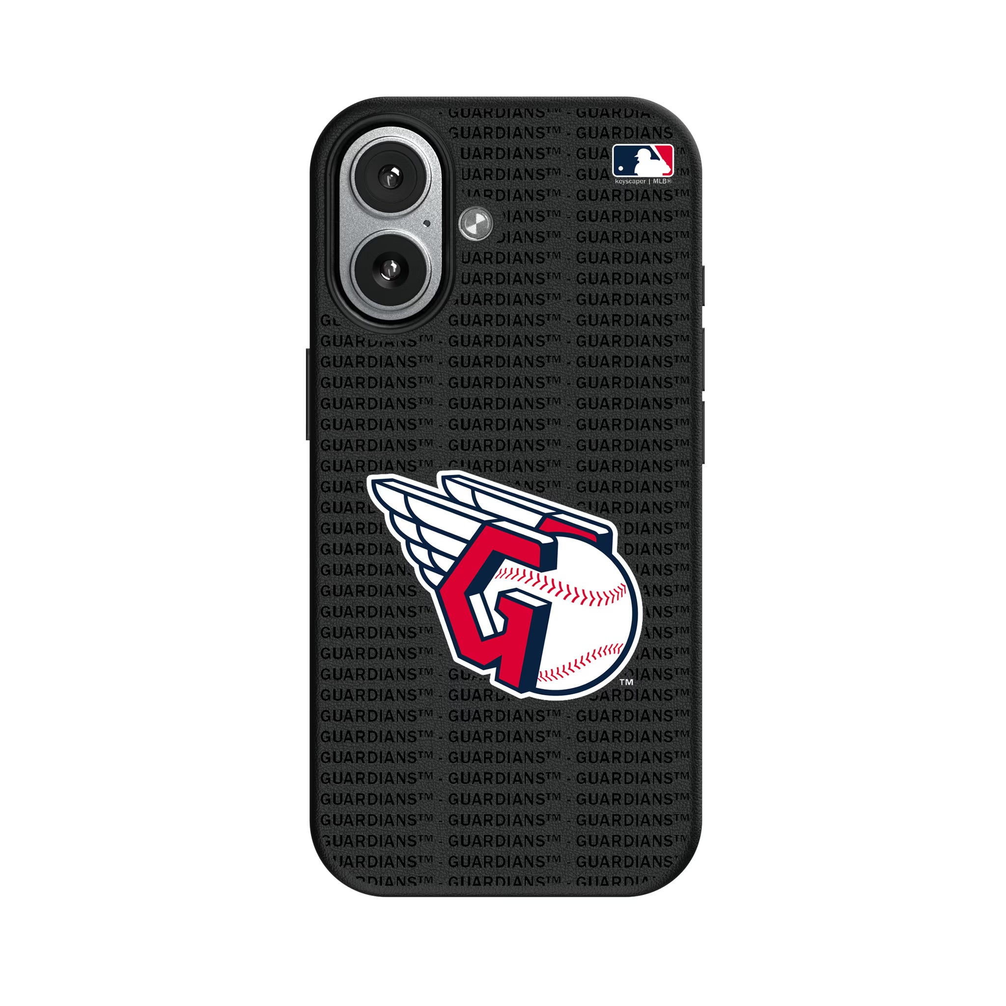 Cleveland Guardians Text Backdrop iPhone MagSafe Compatible Phone Case for Apple iPhone#Device_iPhone 17