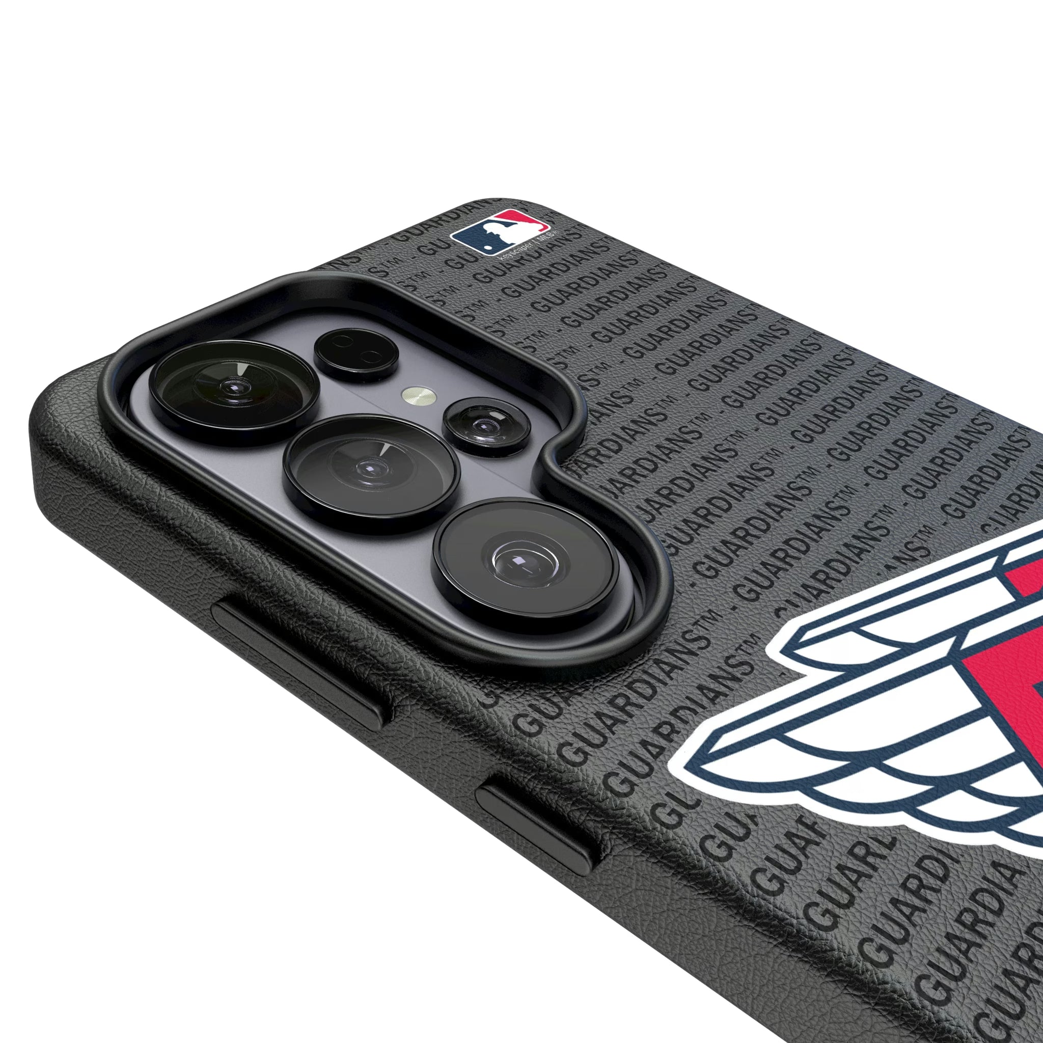 Cleveland Guardians Text Backdrop Galaxy MagSafe Compatible Phone Case for Samsung Galaxy - Detail