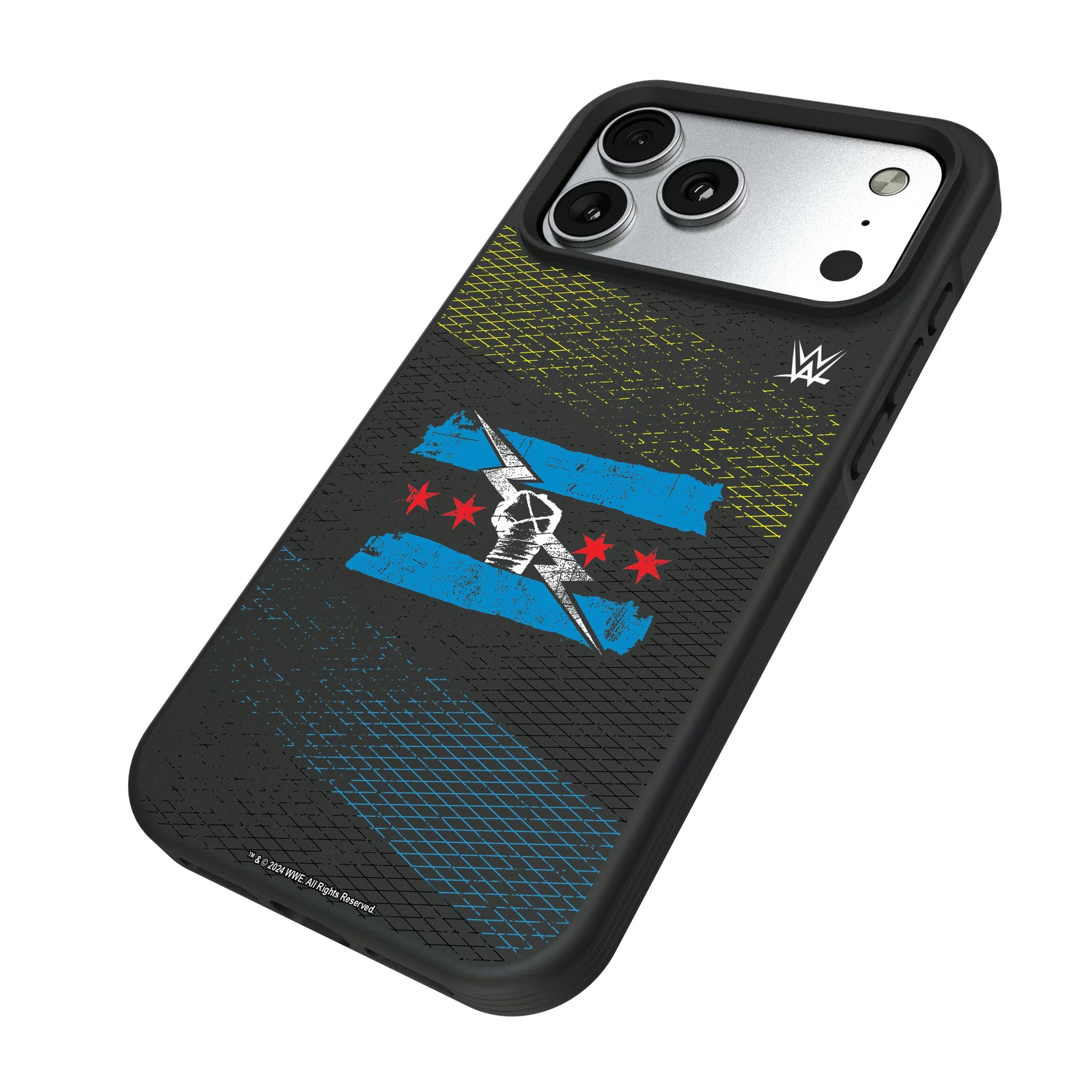 CM Punk Steel iPhone Bump Phone Case for Apple iPhone - Isometric View#Device_iPhone 17 Pro Max
