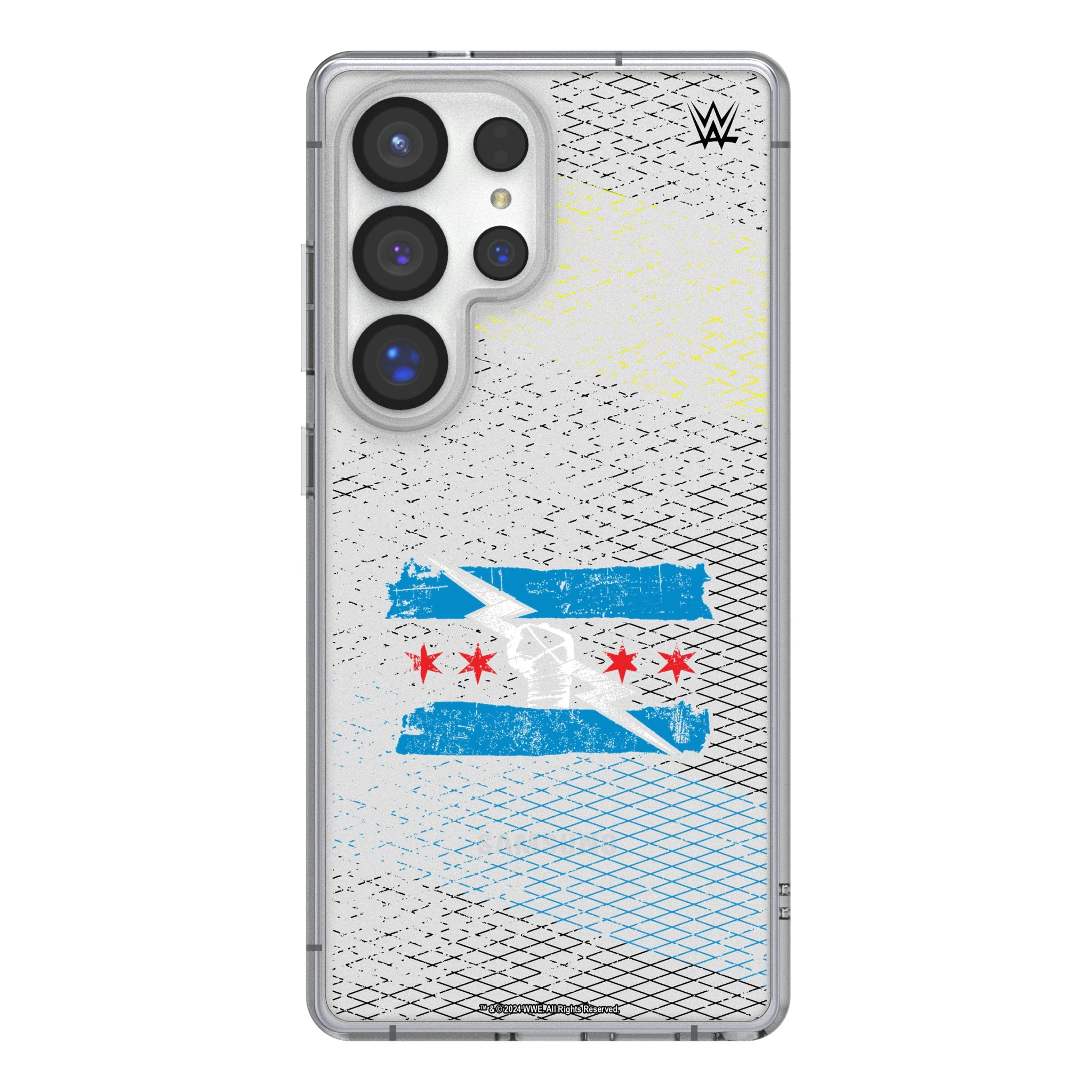 CM Punk Steel Galaxy Clear Phone Case for Samsung Galaxy