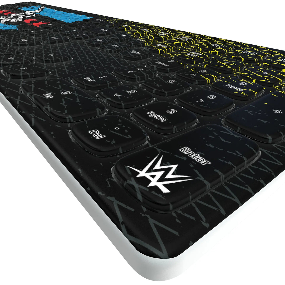 CM Punk Steel KKB605 Curved Wireless Keyboard - Detail