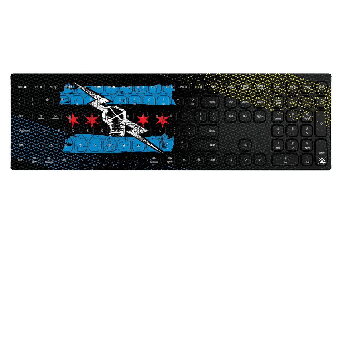 CM Punk Steel KKB605 Curved Wireless Keyboard