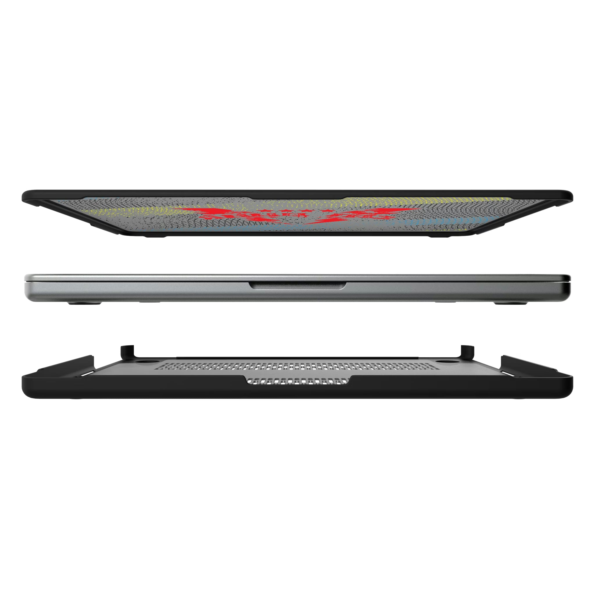 CM Punk Steel MacBook Laptop Case for Apple MacBook#Device_MacBook Pro (14-inch, 2021) / MacBook Pro (14-inch, 2023) / MacBook Pro (14-inch, 2024)