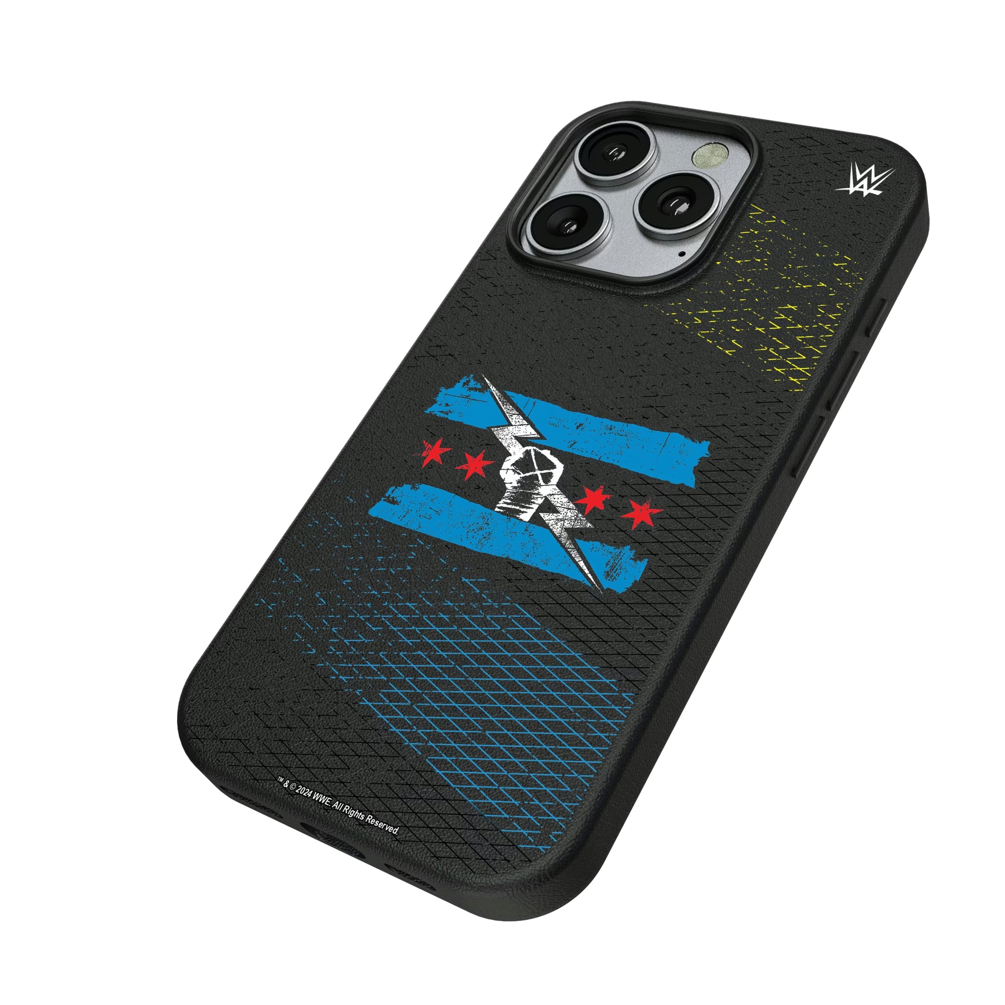CM Punk Steel iPhone MagSafe Compatible Phone Case for Apple iPhone - Isometric View