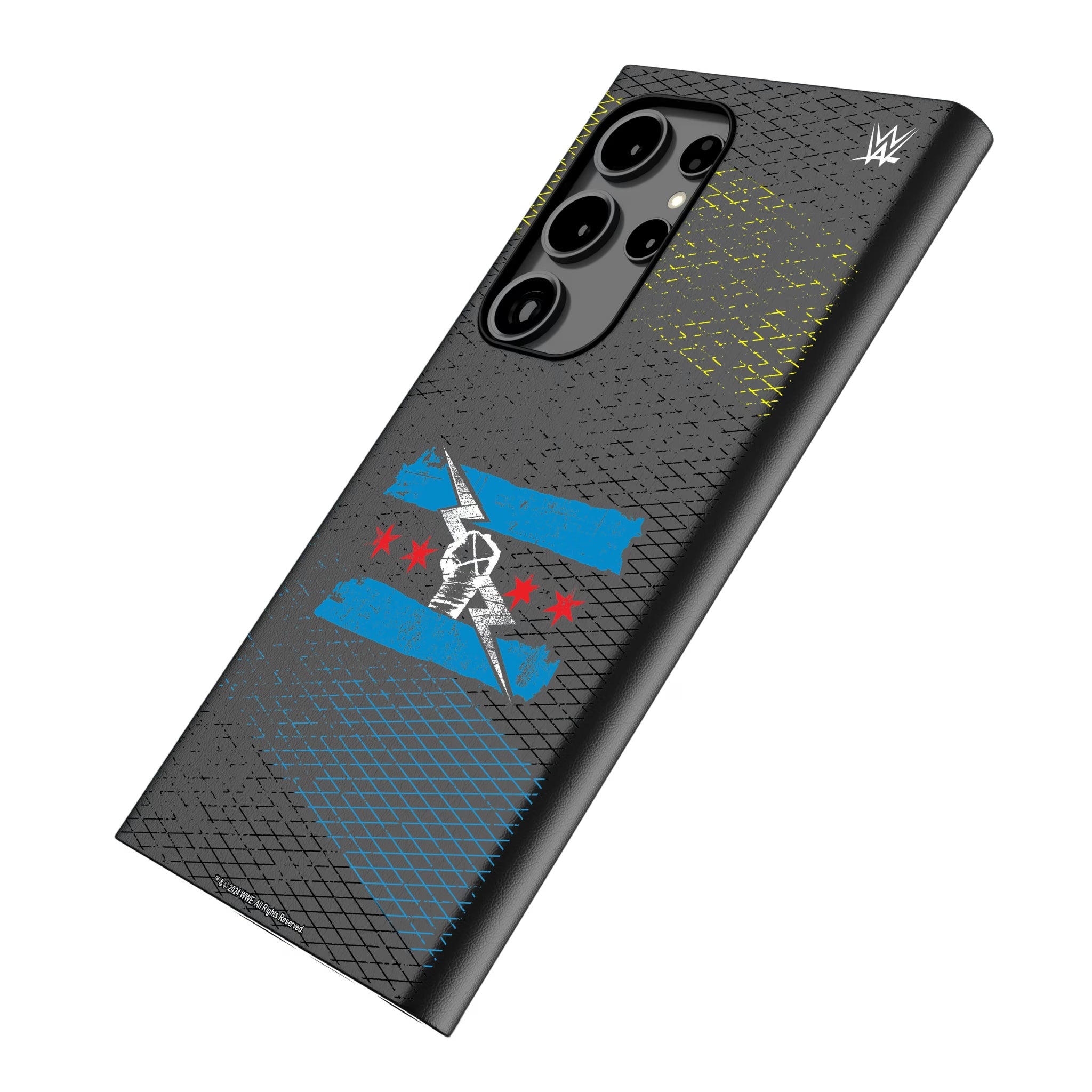 CM Punk Steel Galaxy MagSafe Compatible Phone Case for Samsung Galaxy - Isometric View
