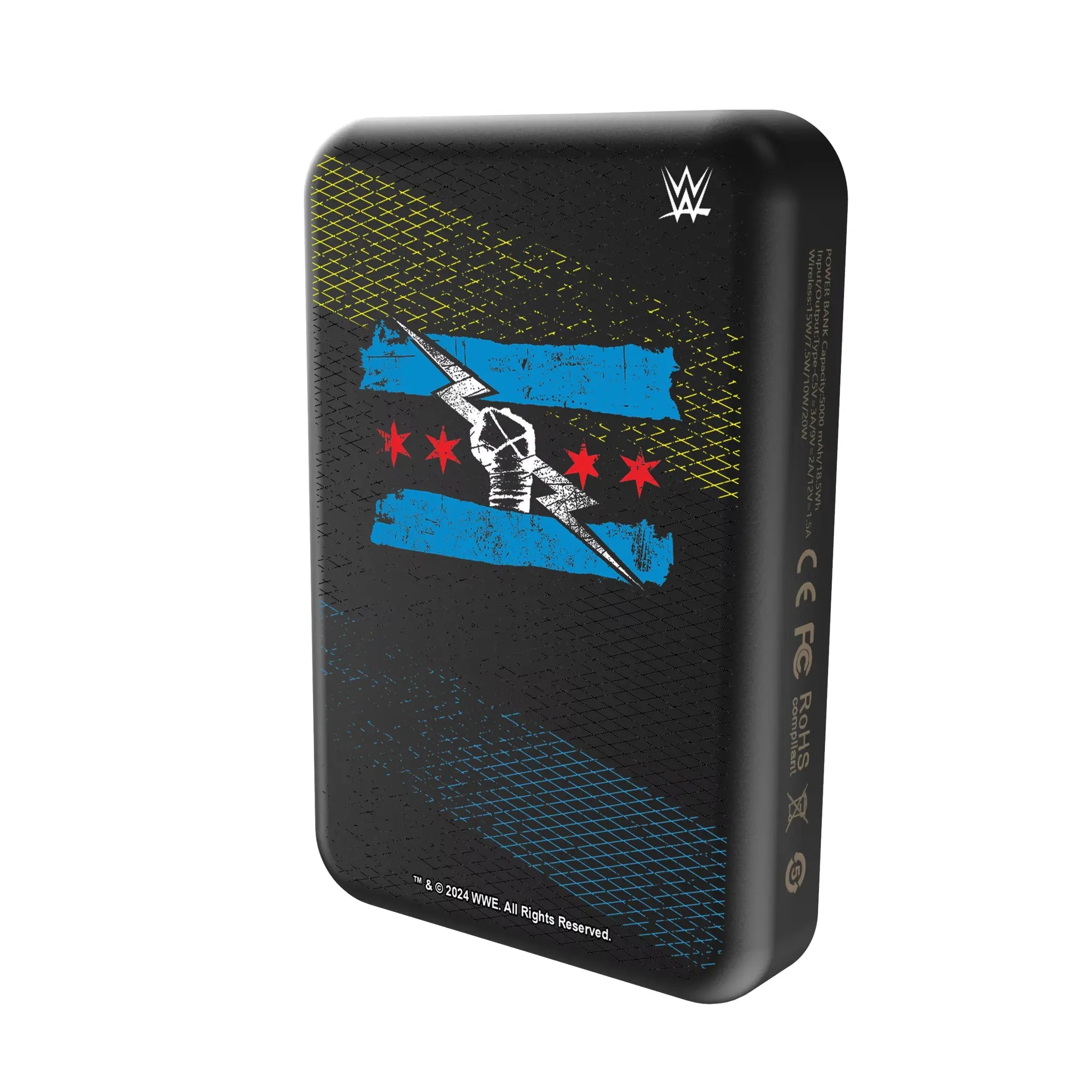 CM Punk Steel Wireless Mag Power Bank