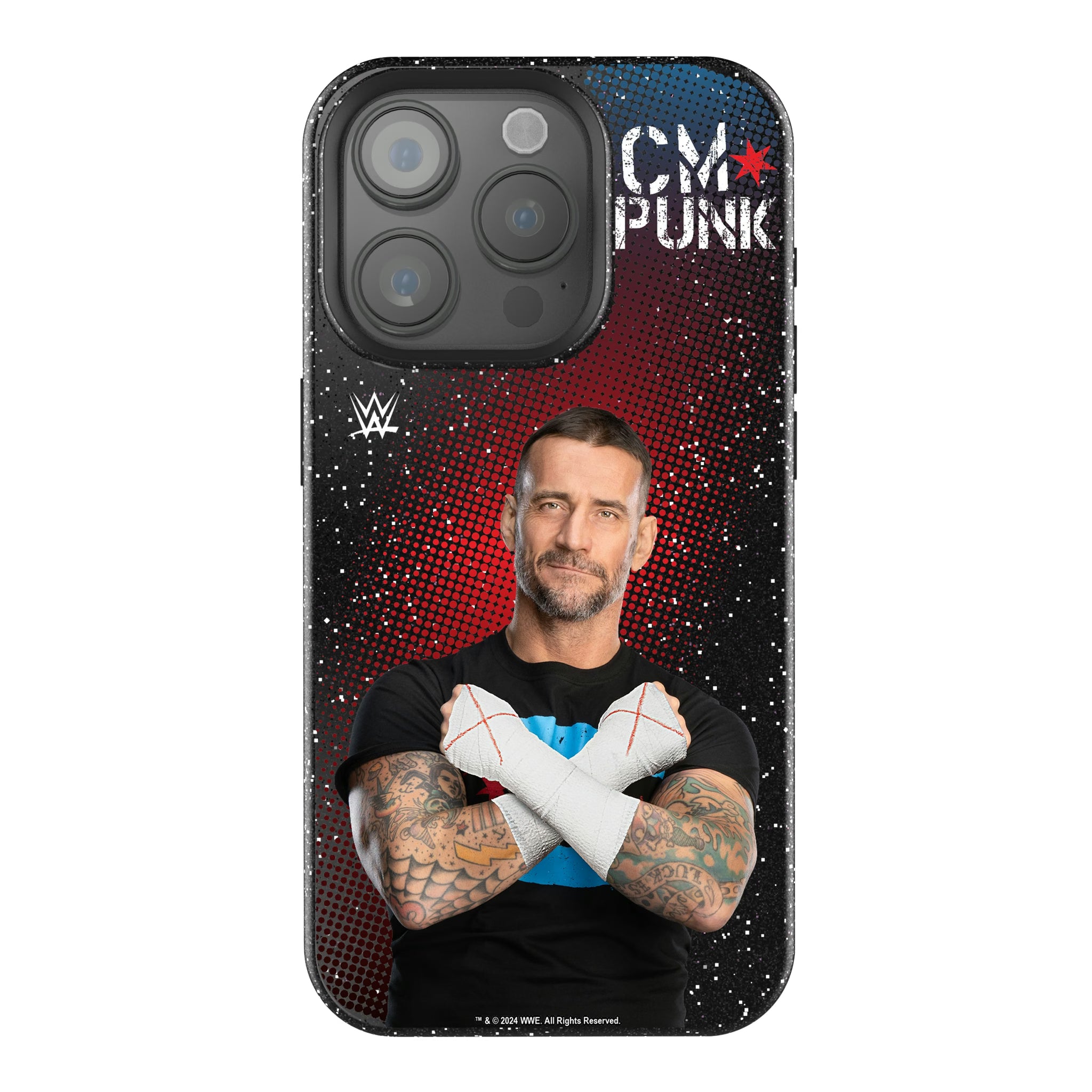 CM Punk Superstar iPhone Bling Phone Case for Apple iPhone