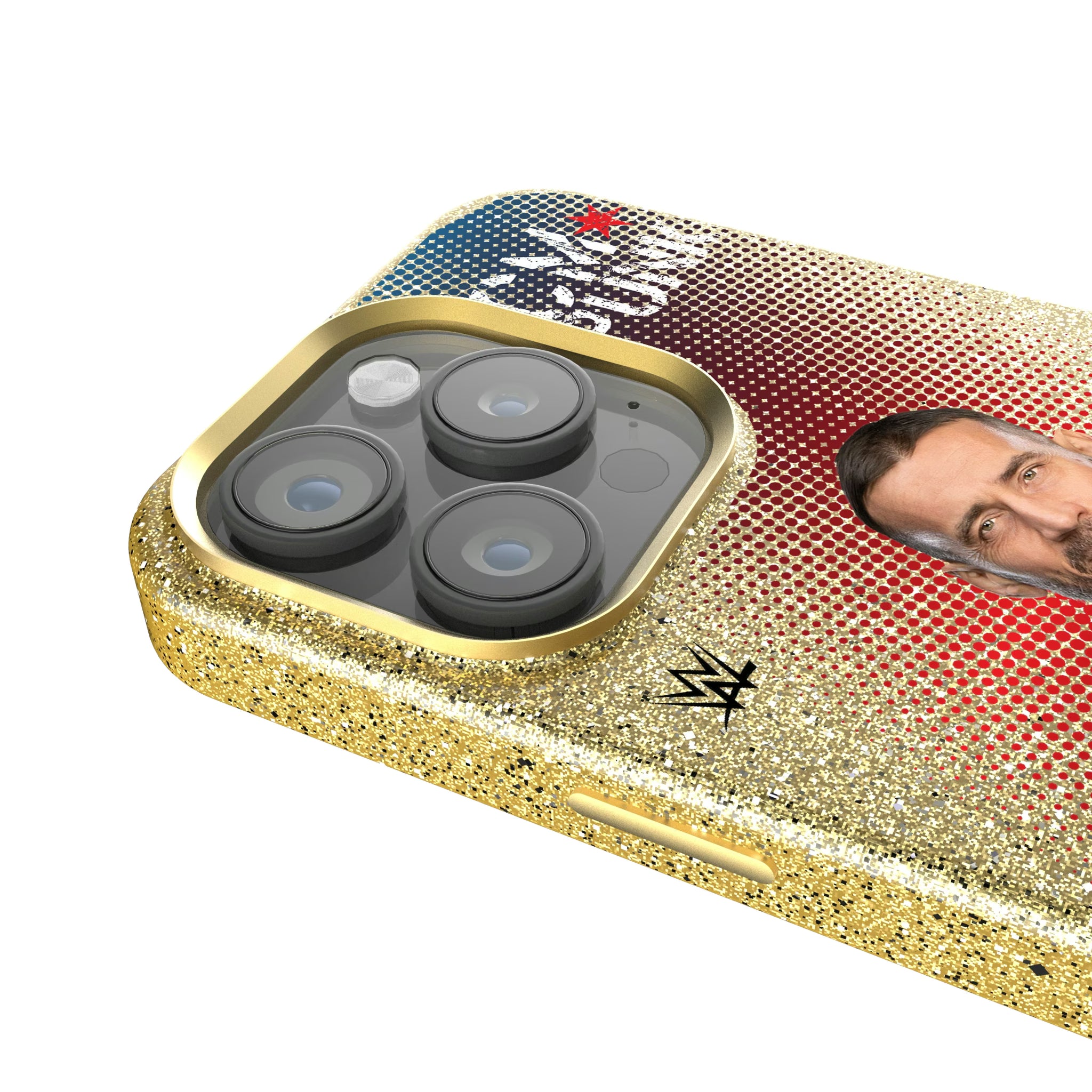 CM Punk Superstar iPhone Bling Phone Case for Apple iPhone - Detail